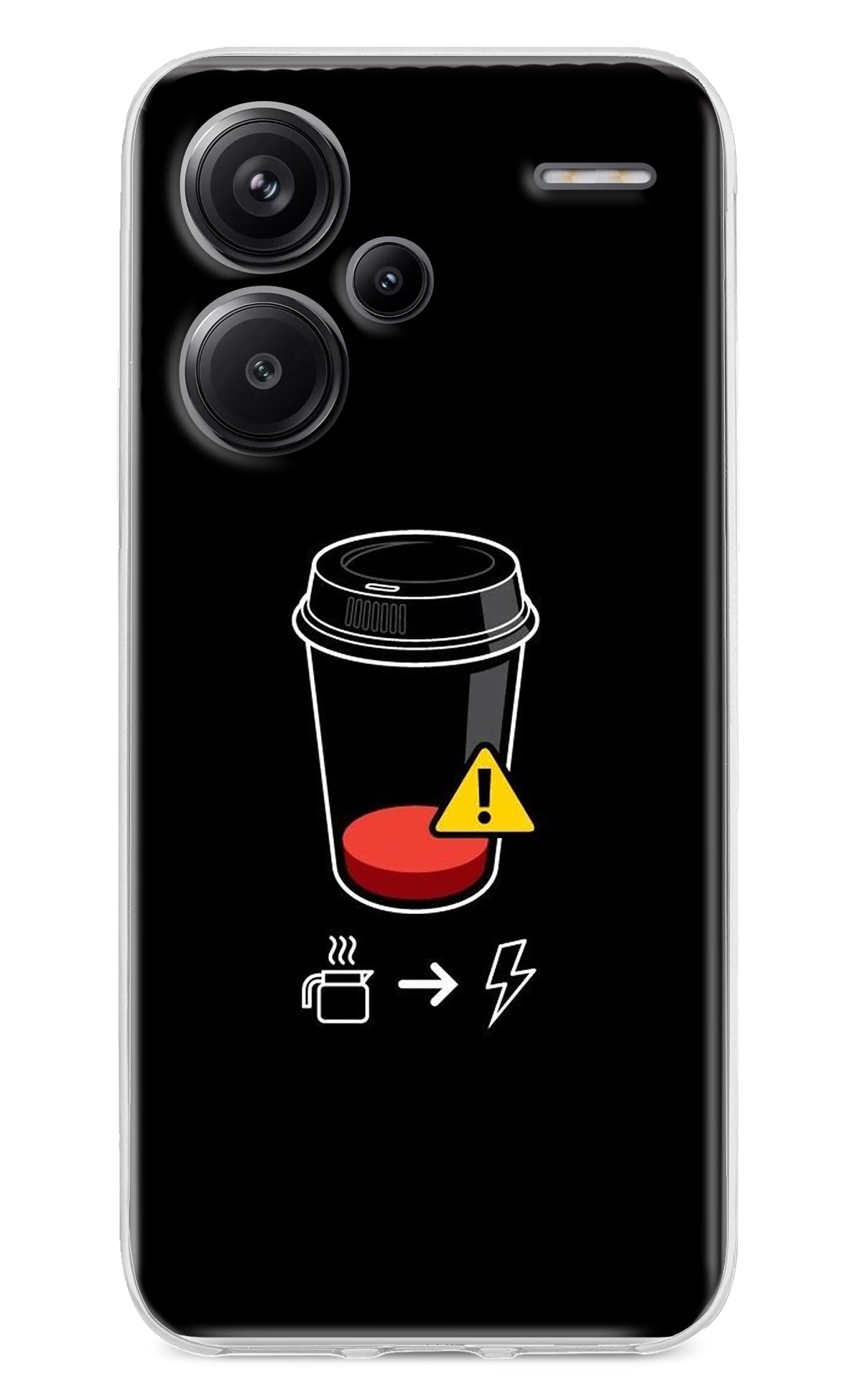 Coffee Redmi Note 13 Pro+ 5G Back Cover