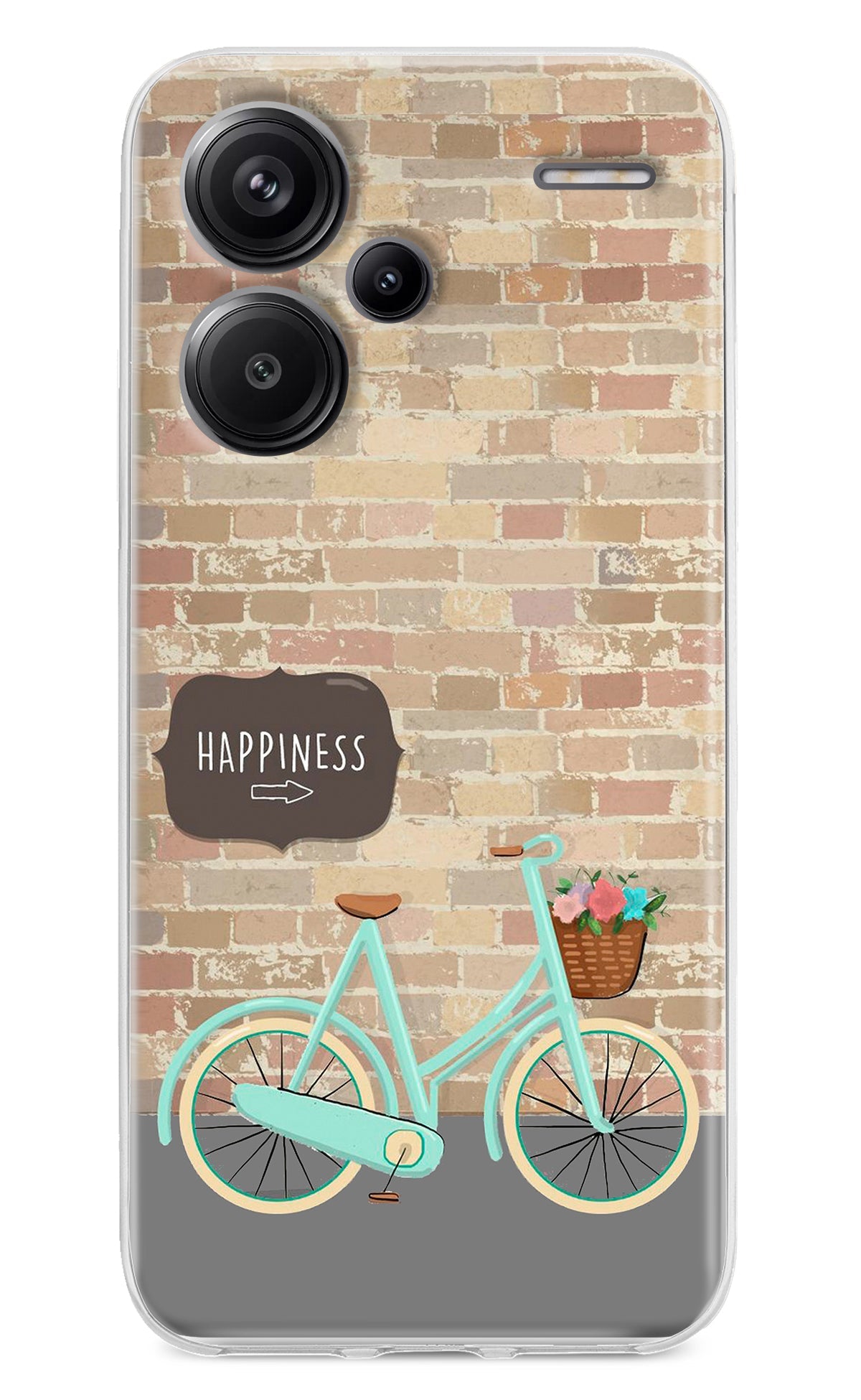 Happiness Artwork Redmi Note 13 Pro+ 5G Back Cover