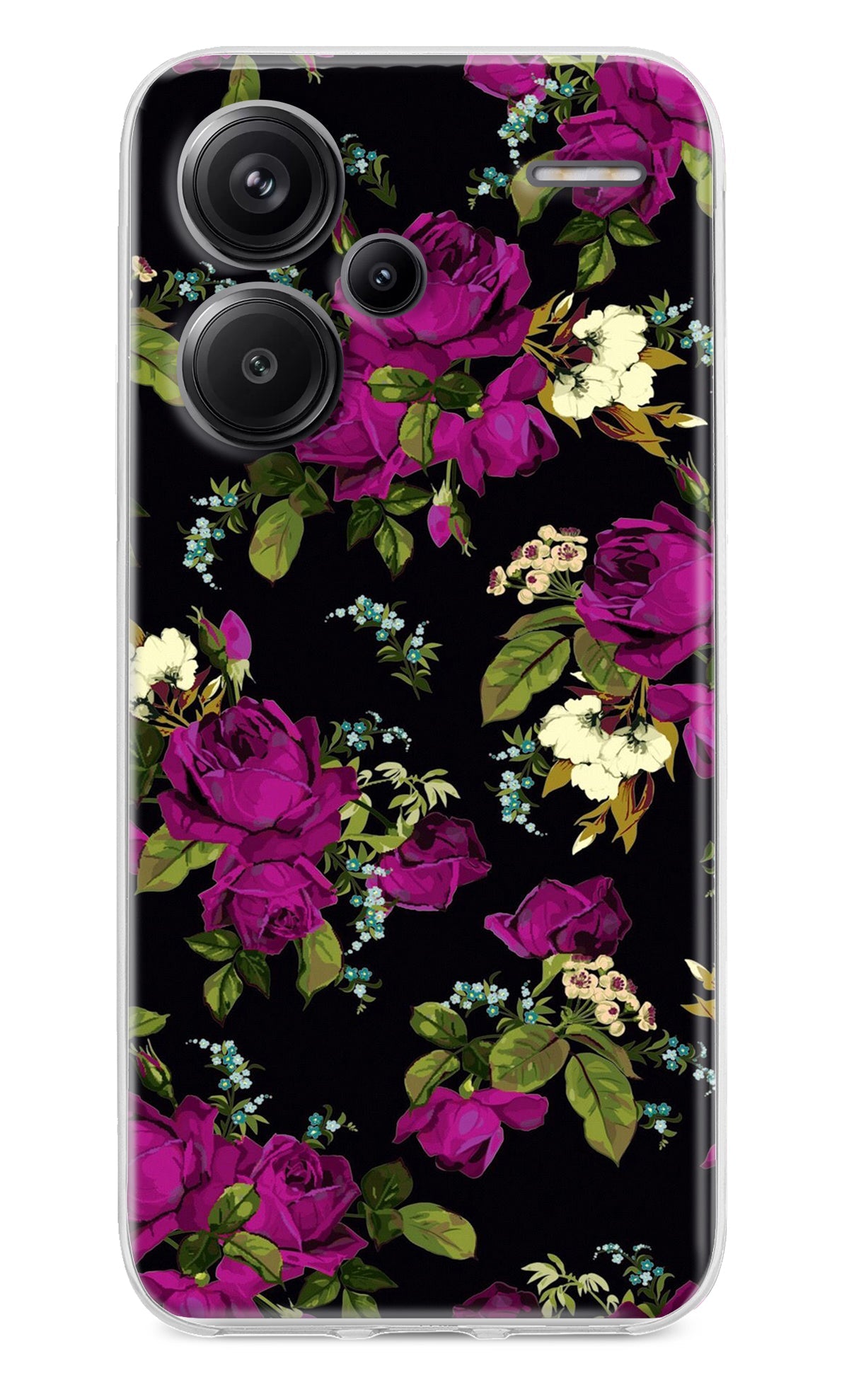 Flowers Redmi Note 13 Pro+ 5G Back Cover