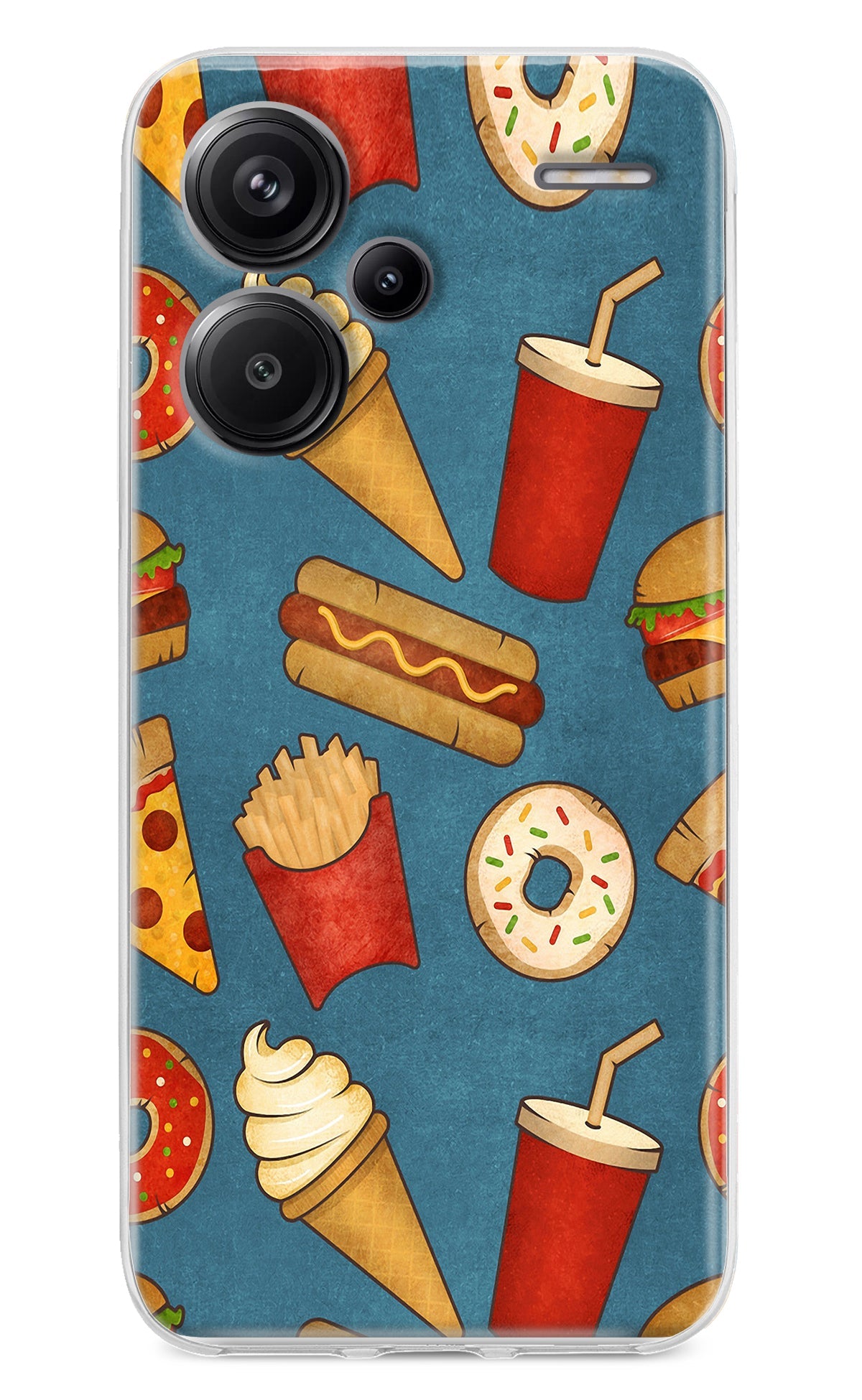 Foodie Redmi Note 13 Pro+ 5G Back Cover