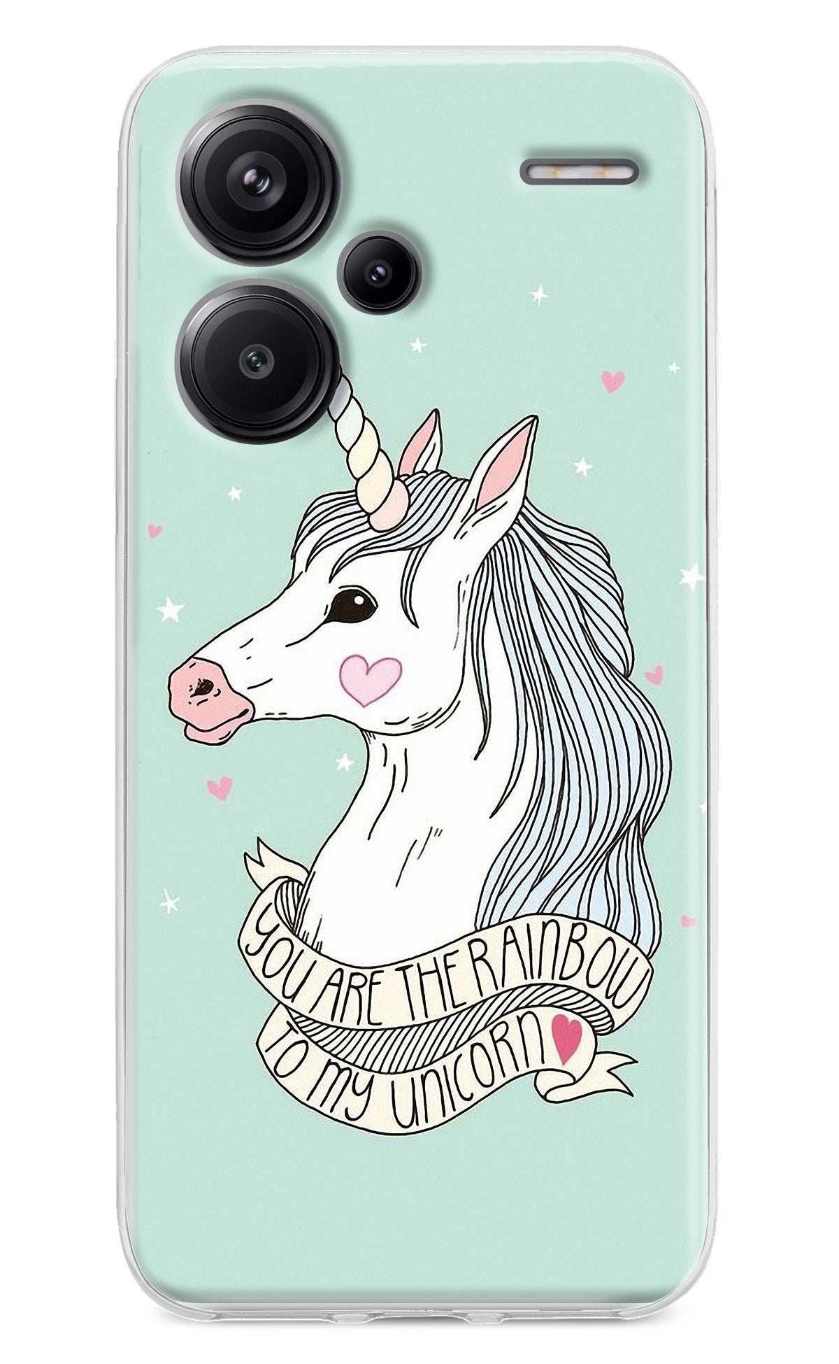 Unicorn Wallpaper Redmi Note 13 Pro+ 5G Back Cover