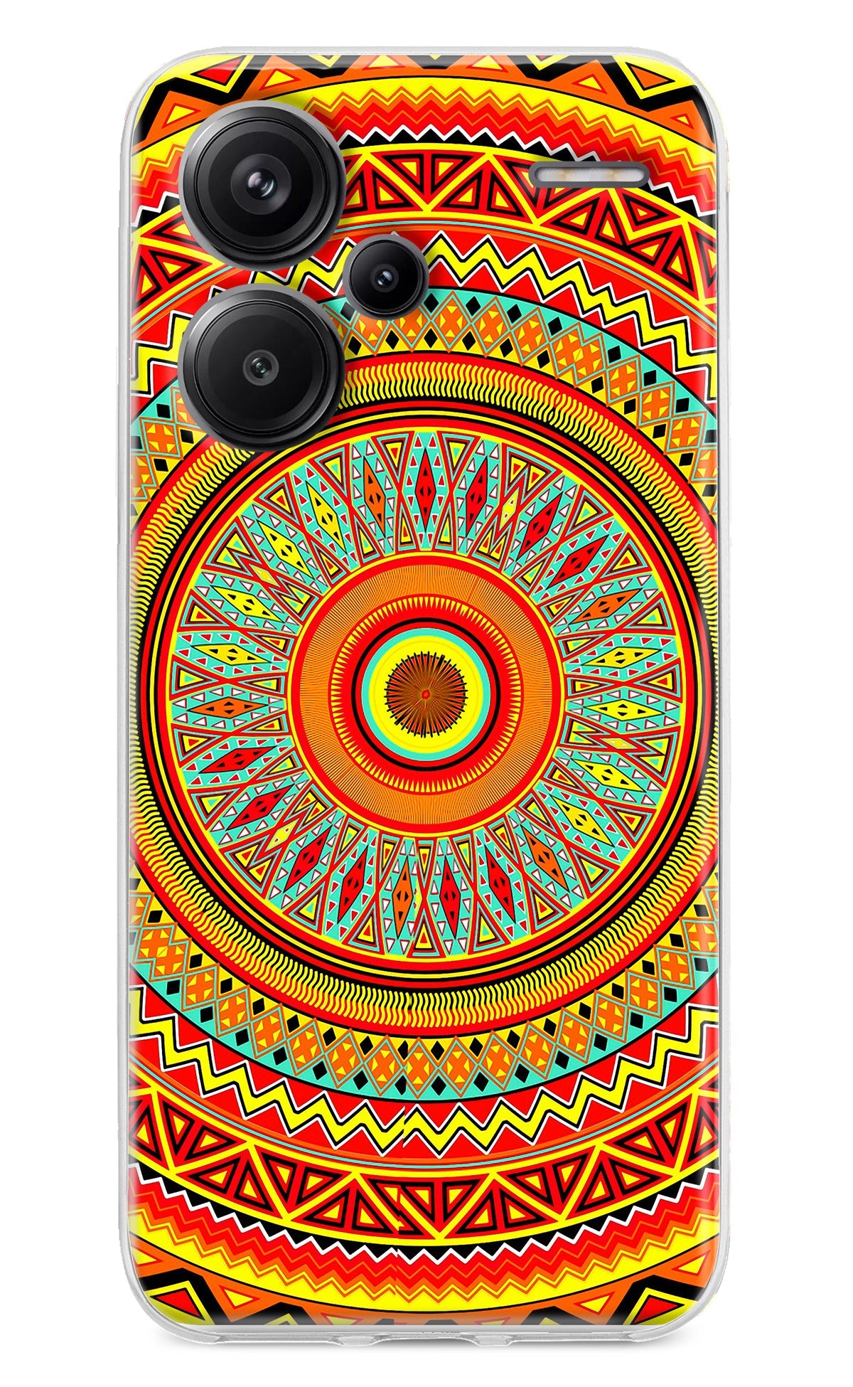 Mandala Pattern Redmi Note 13 Pro+ 5G Back Cover