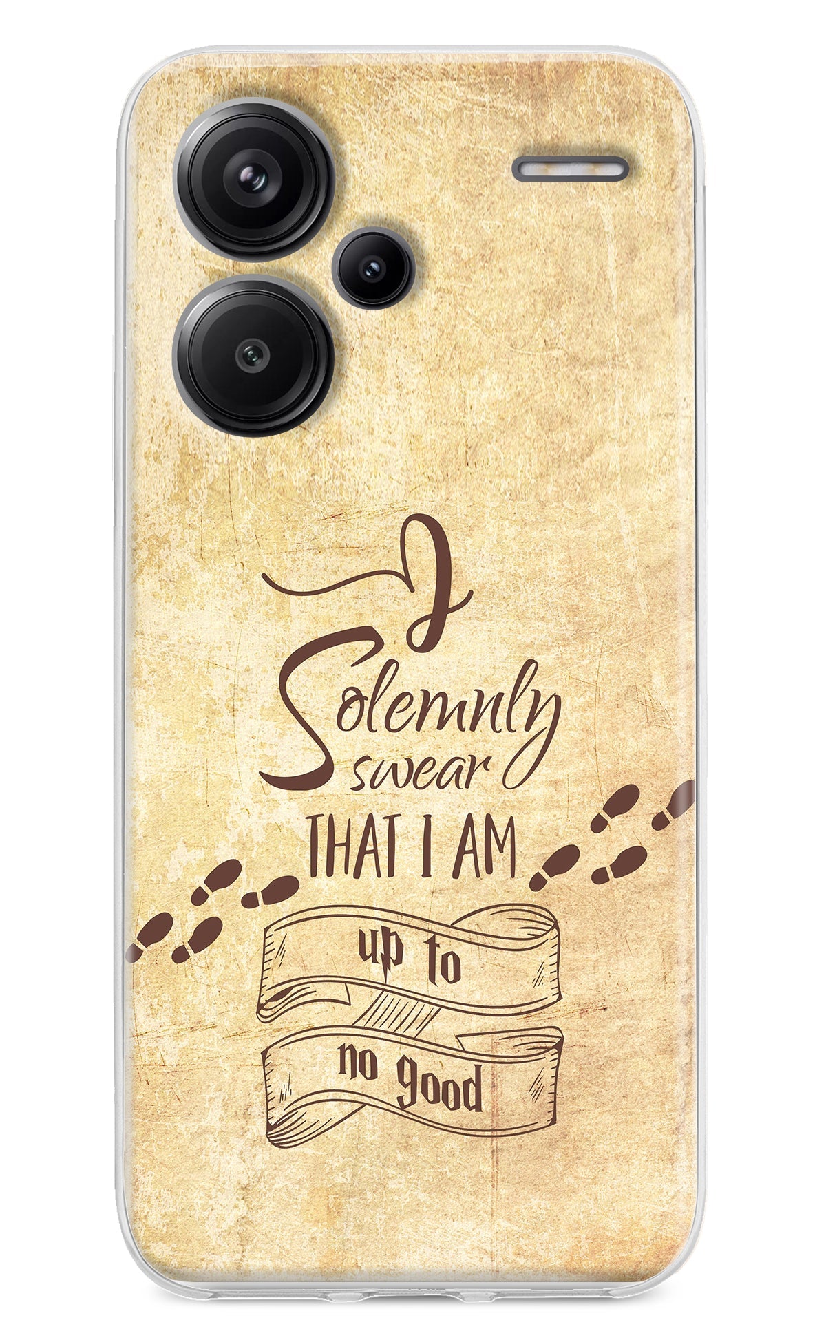 I Solemnly swear that i up to no good Redmi Note 13 Pro+ 5G Back Cover