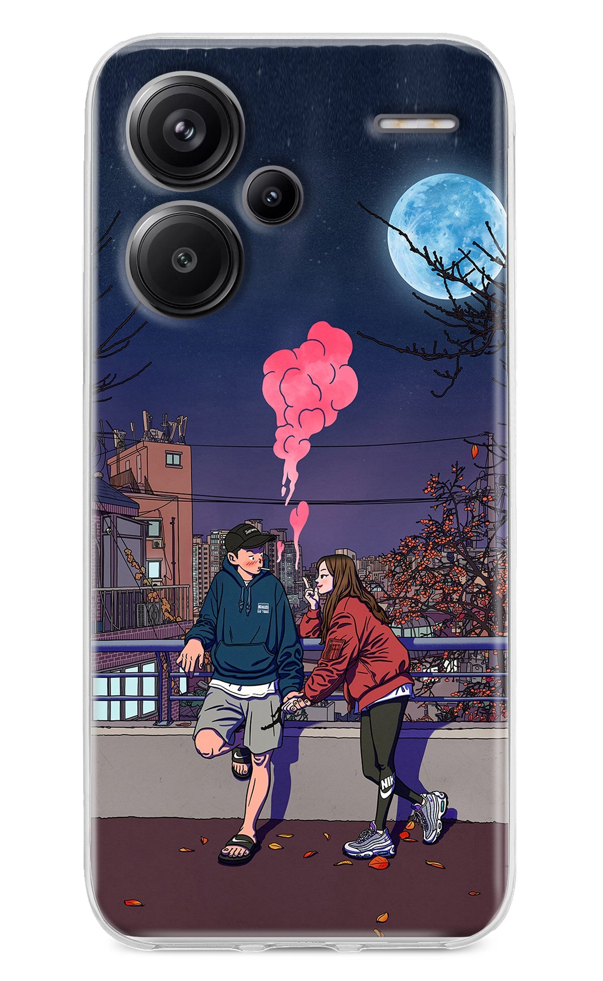 Chilling Couple Redmi Note 13 Pro+ 5G Back Cover