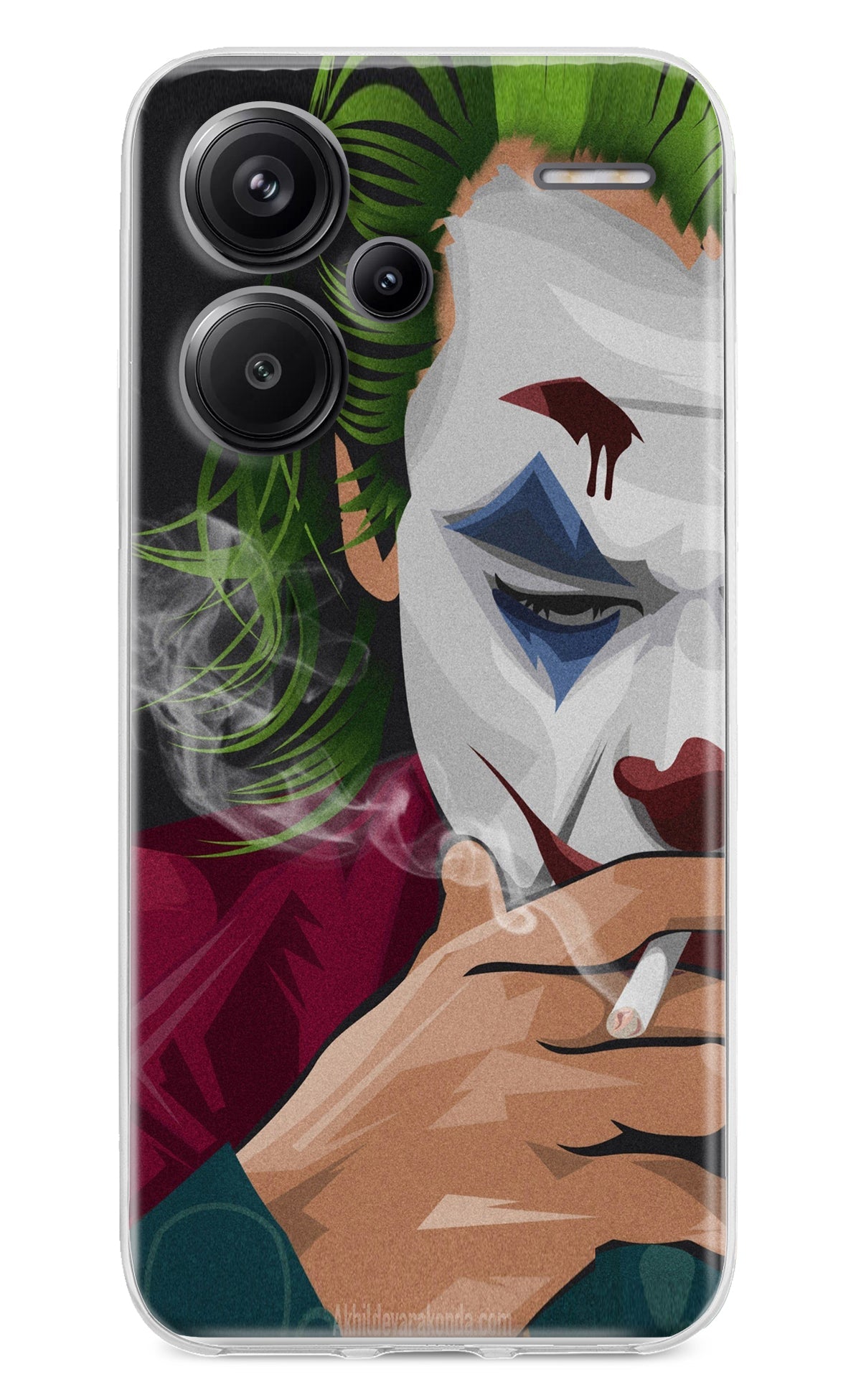 Joker Smoking Redmi Note 13 Pro+ 5G Back Cover