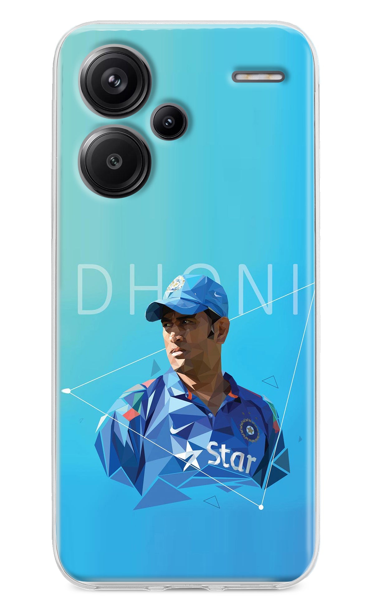 Dhoni Artwork Redmi Note 13 Pro+ 5G Back Cover