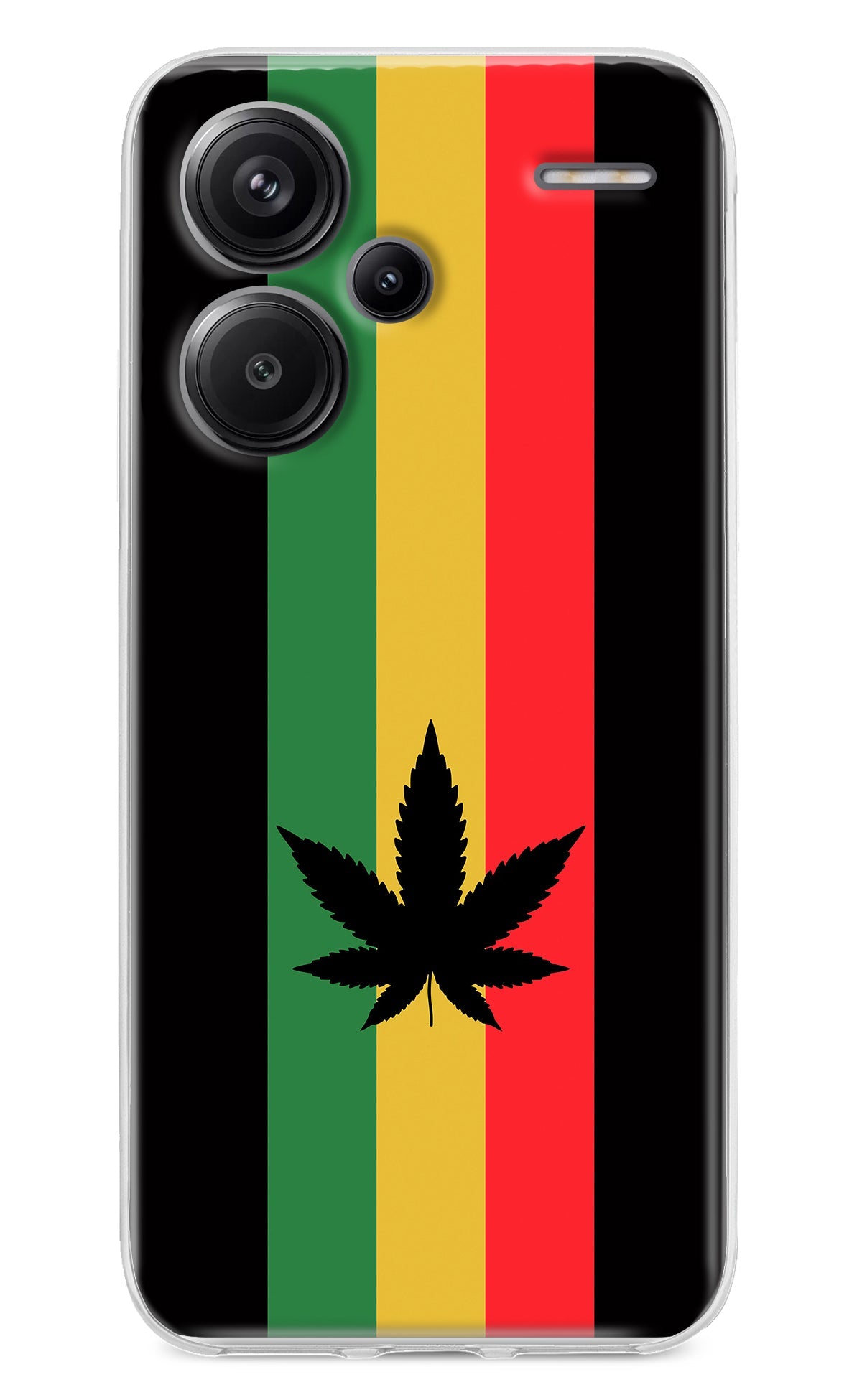 Weed Flag Redmi Note 13 Pro+ 5G Back Cover