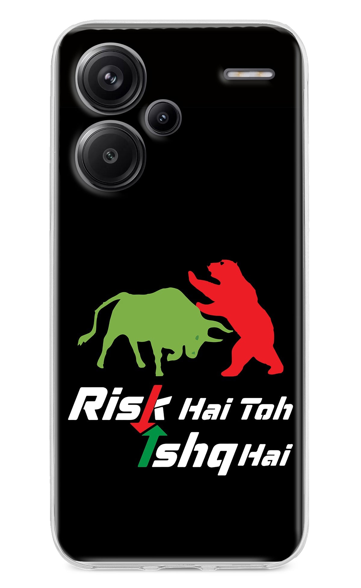 Risk Hai Toh Ishq Hai Redmi Note 13 Pro+ 5G Back Cover