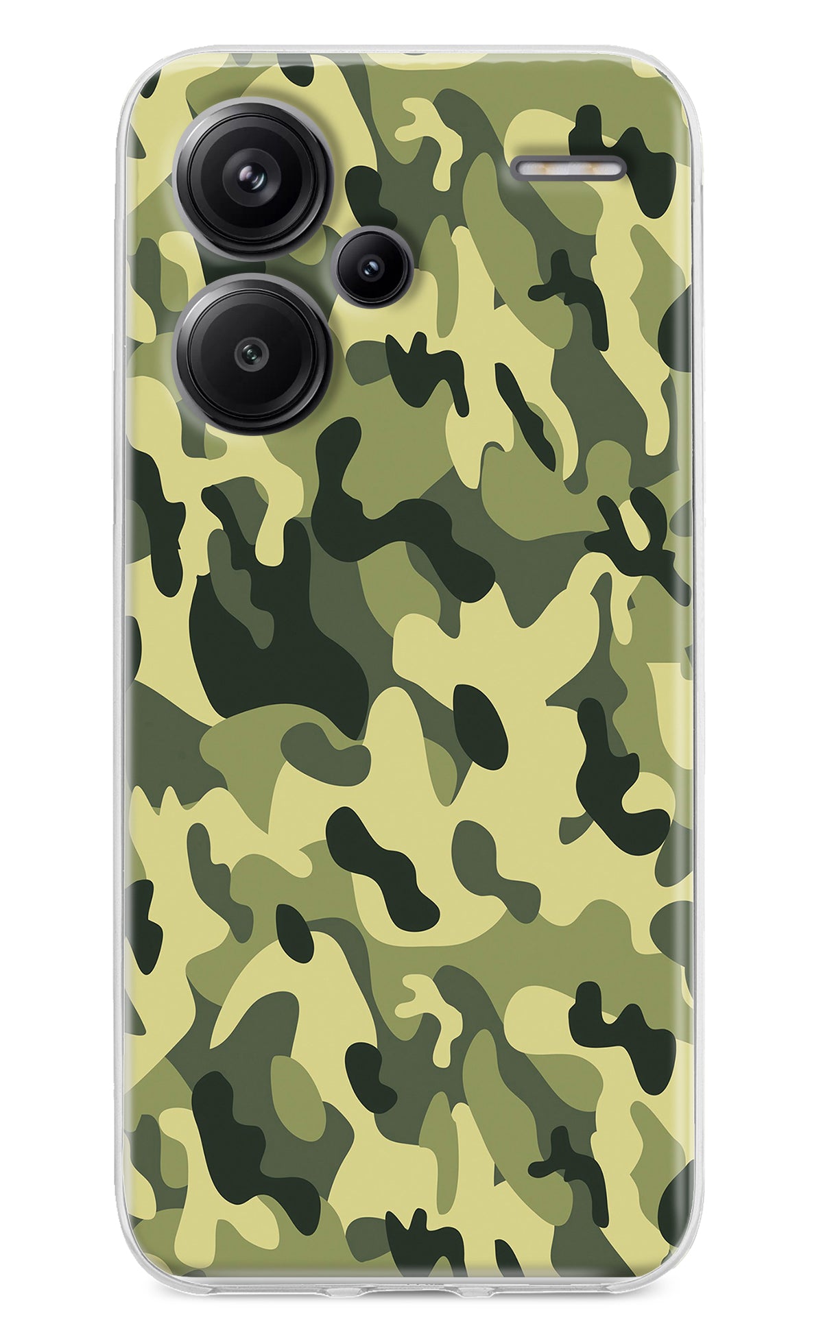 Camouflage Redmi Note 13 Pro+ 5G Back Cover