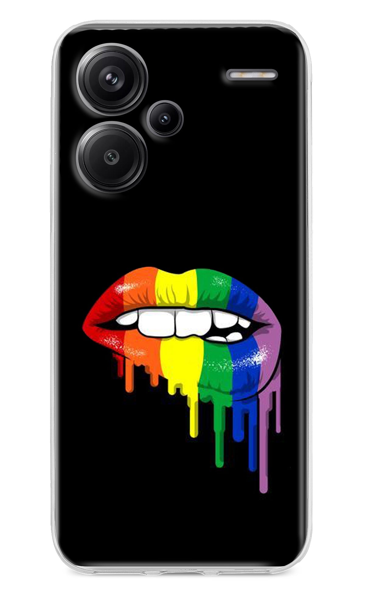 Lips Biting Redmi Note 13 Pro+ 5G Back Cover