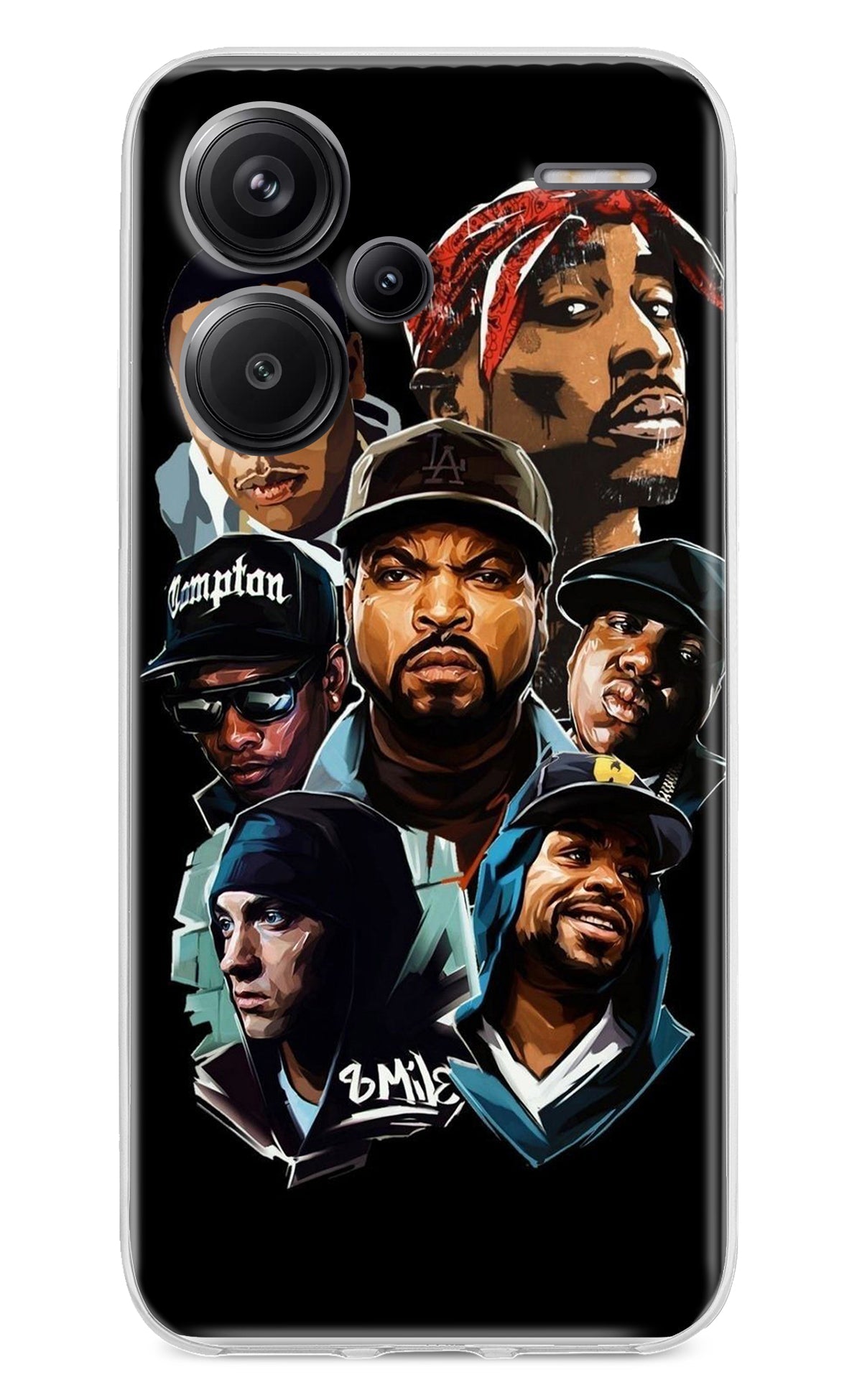 Rappers Redmi Note 13 Pro+ 5G Back Cover