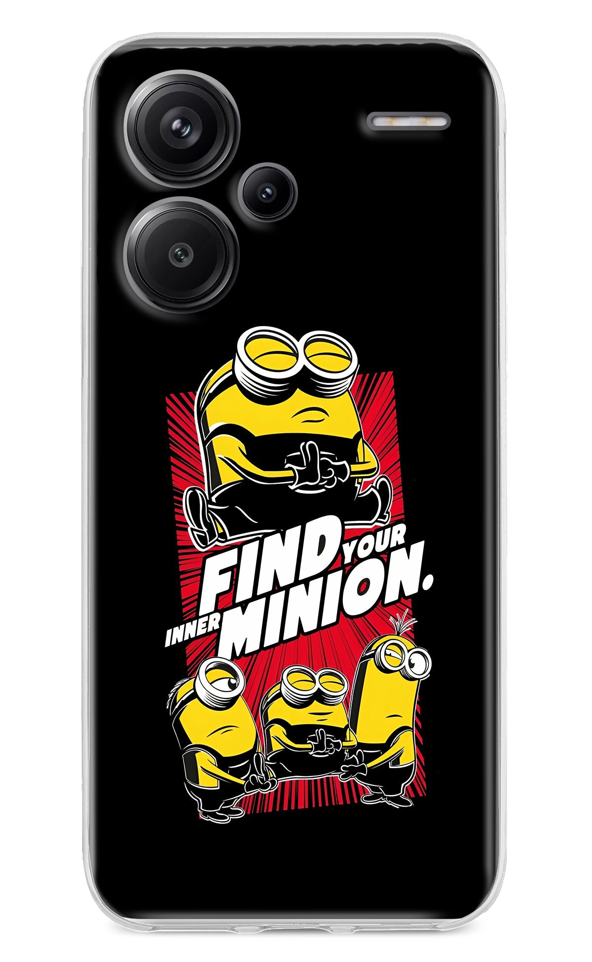 Find your inner Minion Redmi Note 13 Pro+ 5G Back Cover