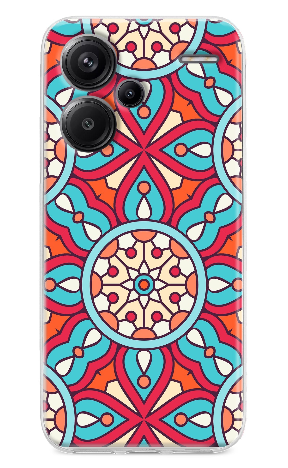 Mandala Geometric Redmi Note 13 Pro+ 5G Back Cover