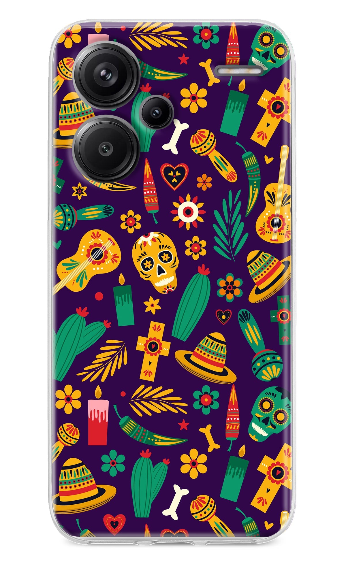 Mexican Artwork Redmi Note 13 Pro+ 5G Back Cover