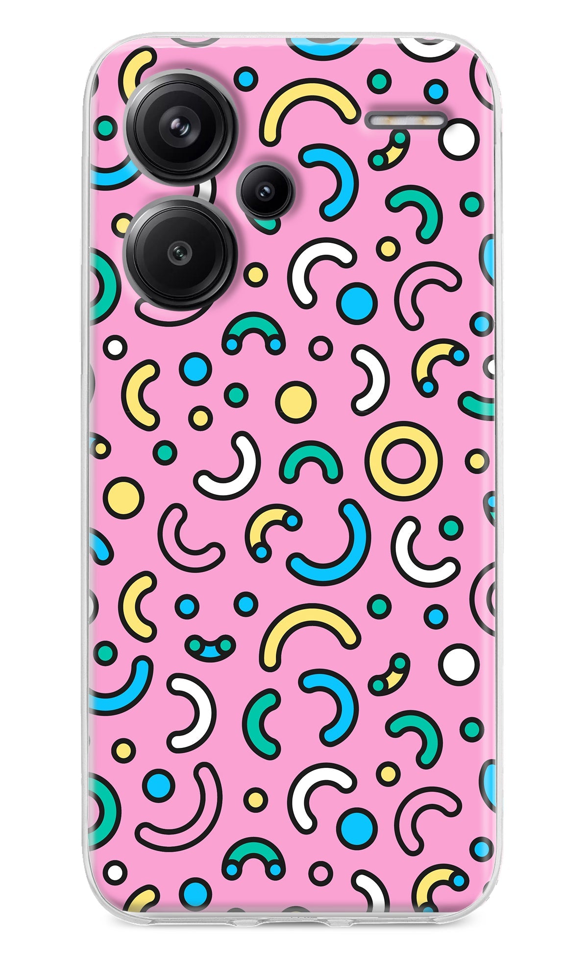 Memphis Design Redmi Note 13 Pro+ 5G Back Cover