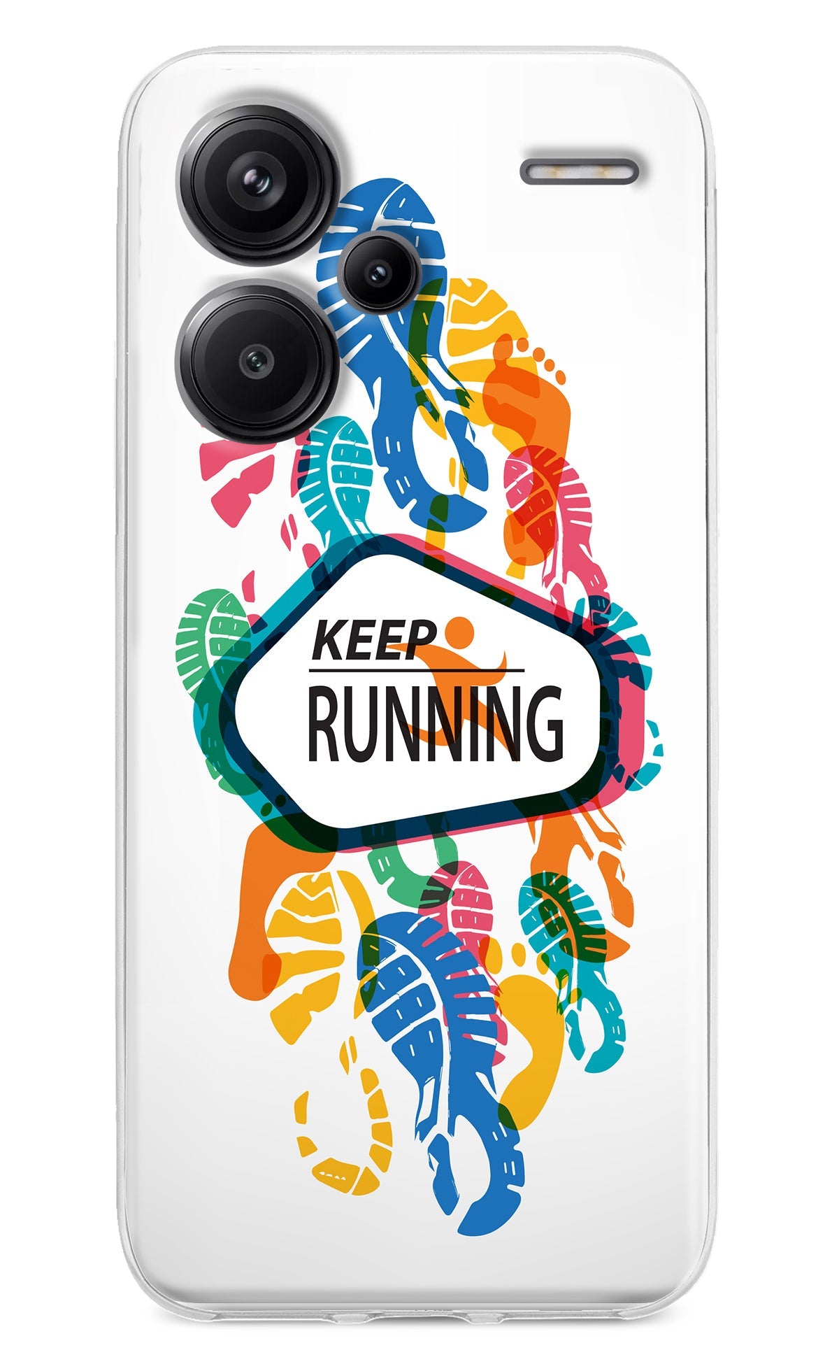 Keep Running Redmi Note 13 Pro+ 5G Back Cover