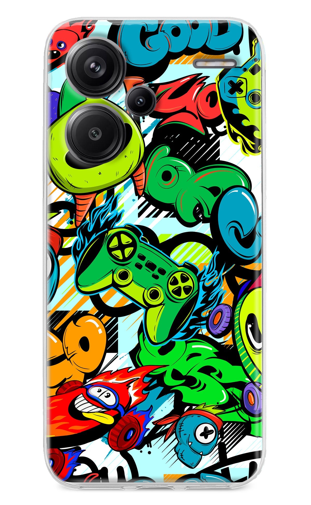 Game Doodle Redmi Note 13 Pro+ 5G Back Cover