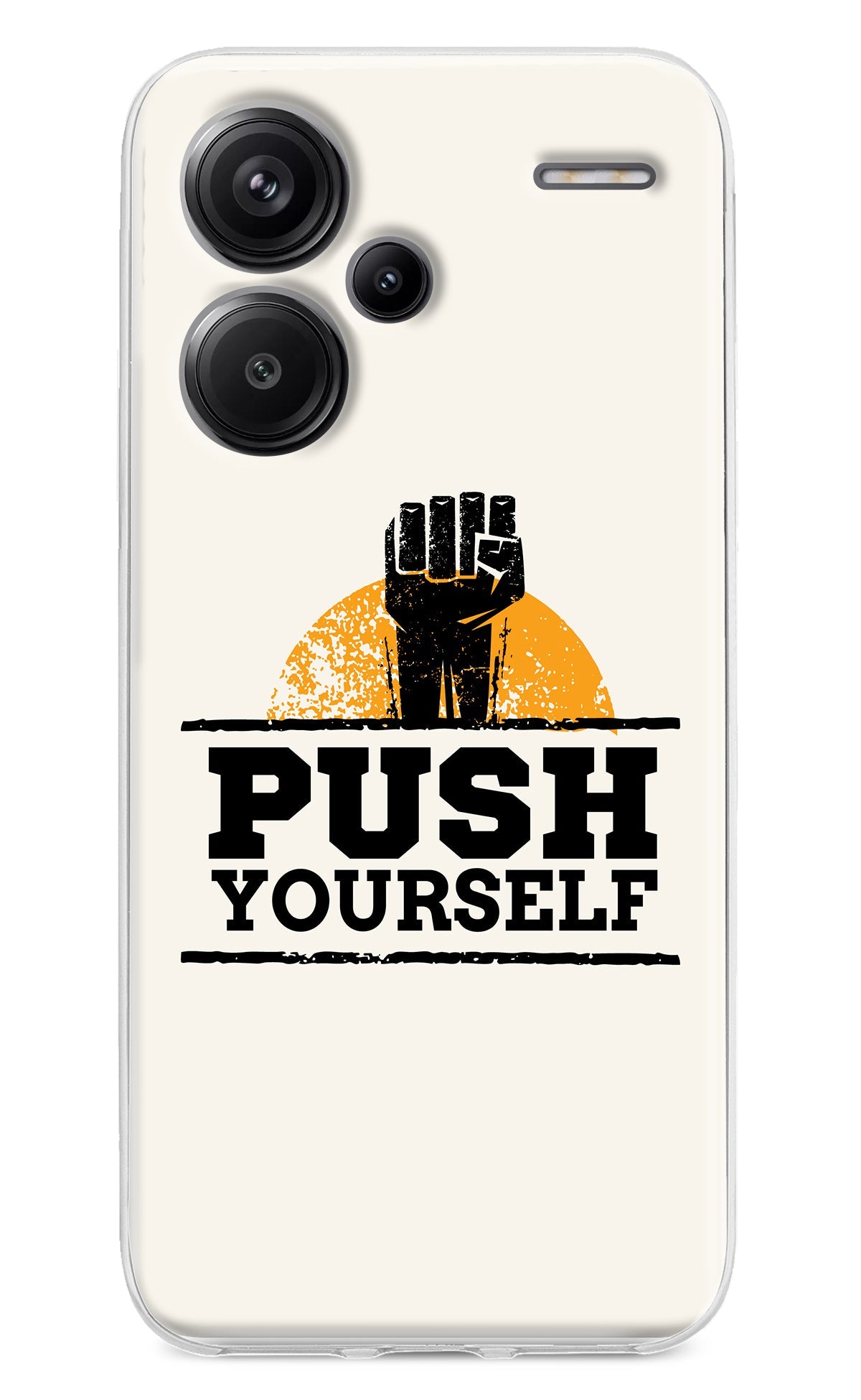 Push Yourself Redmi Note 13 Pro+ 5G Back Cover