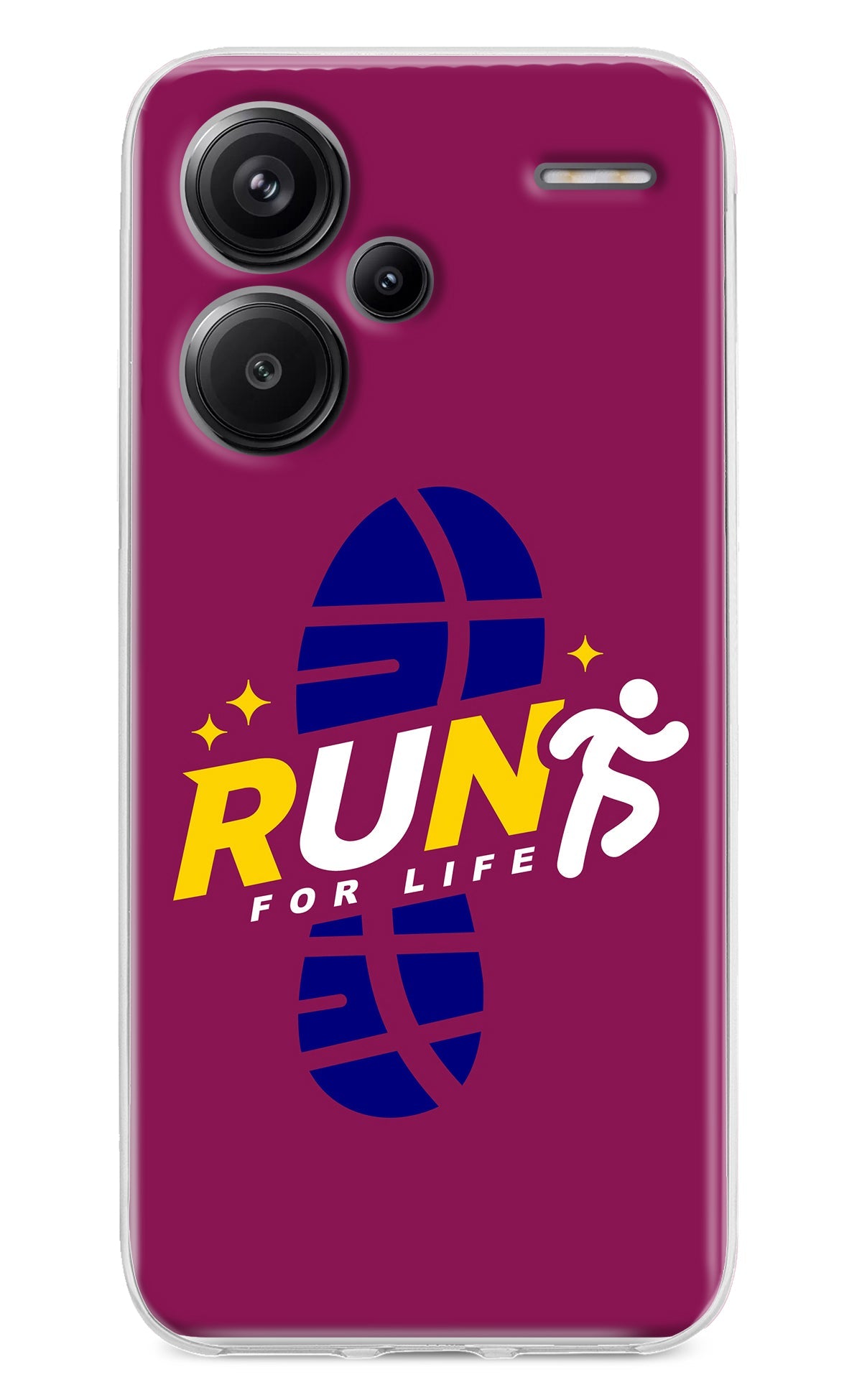 Run for Life Redmi Note 13 Pro+ 5G Back Cover