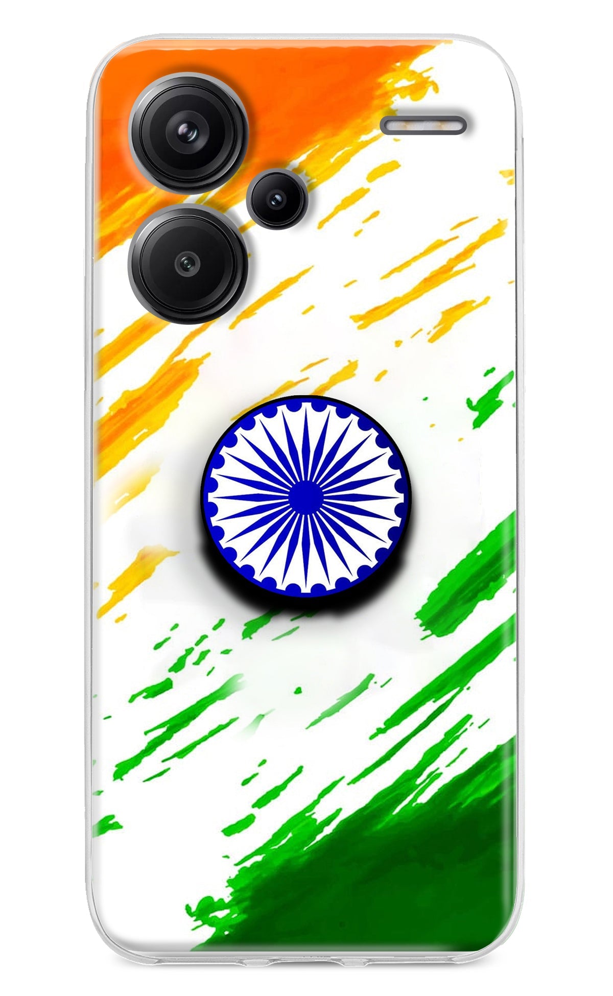 Indian Flag Ashoka Chakra Redmi Note 13 Pro+ 5G Pop Case