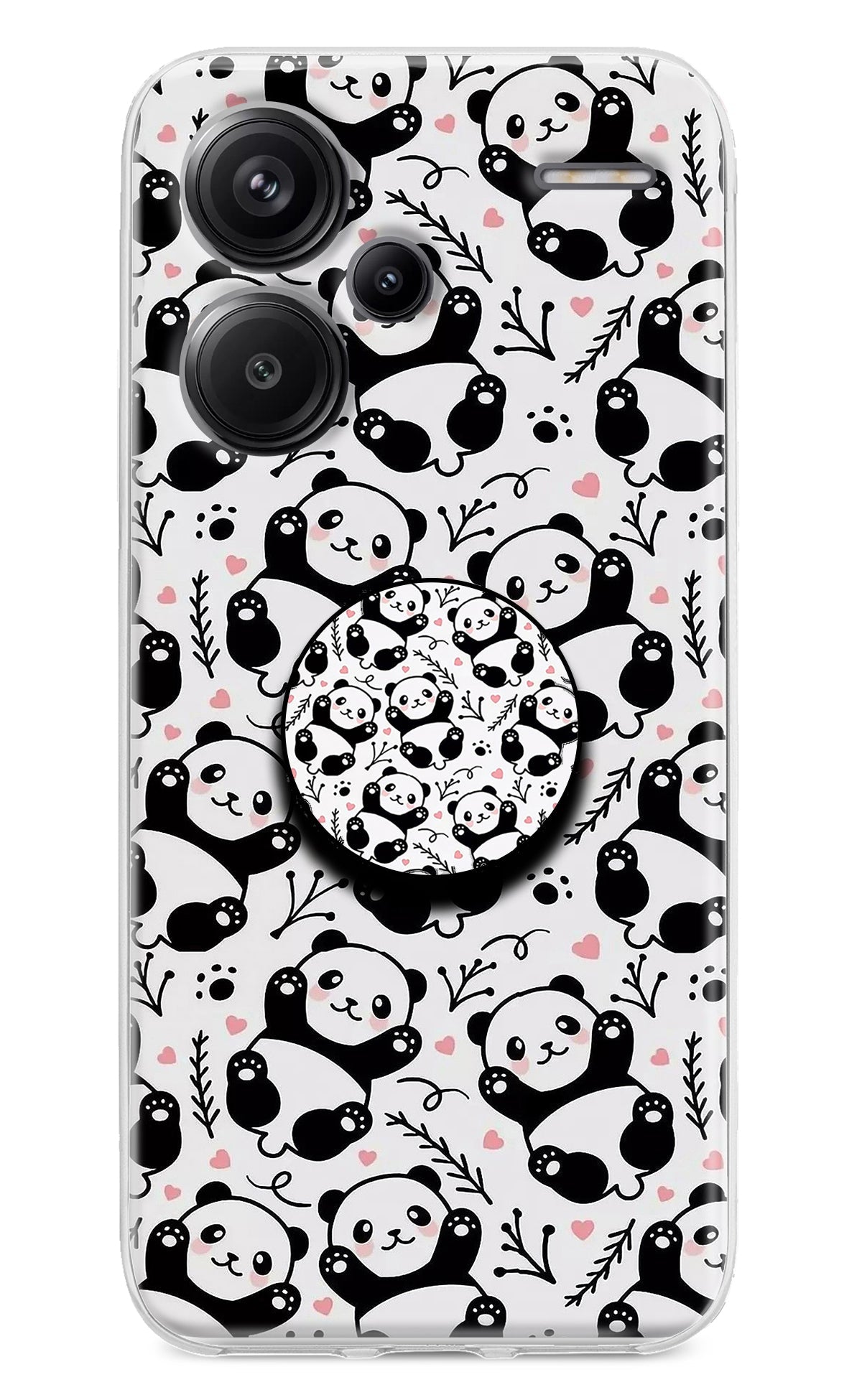 Cute Panda Redmi Note 13 Pro+ 5G Pop Case