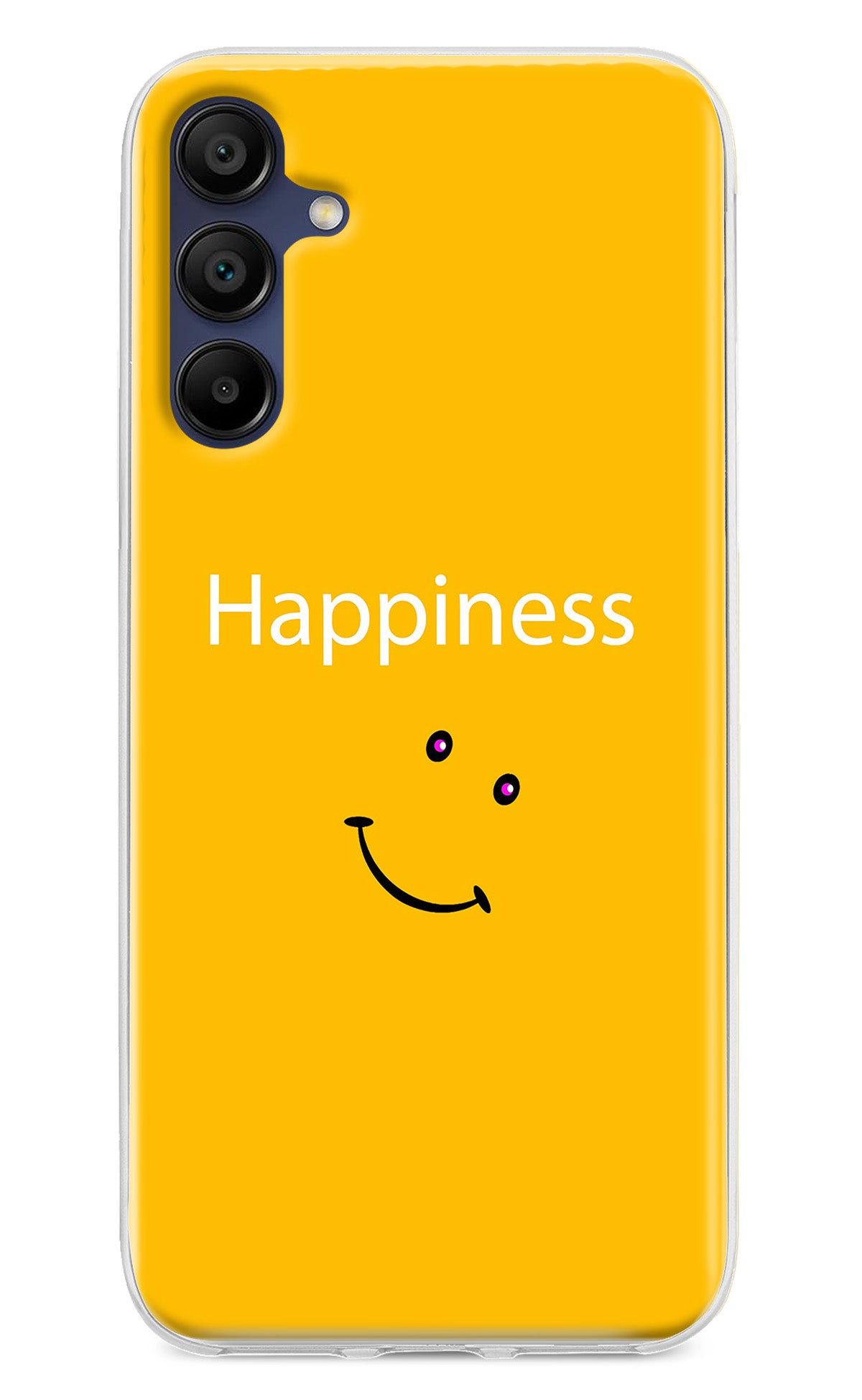 Happiness With Smiley Samsung A15 5G Back Cover