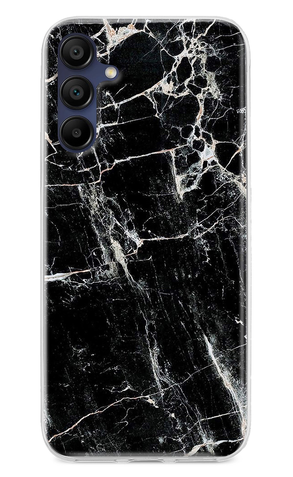 Black Marble Texture Samsung A15 5G Back Cover