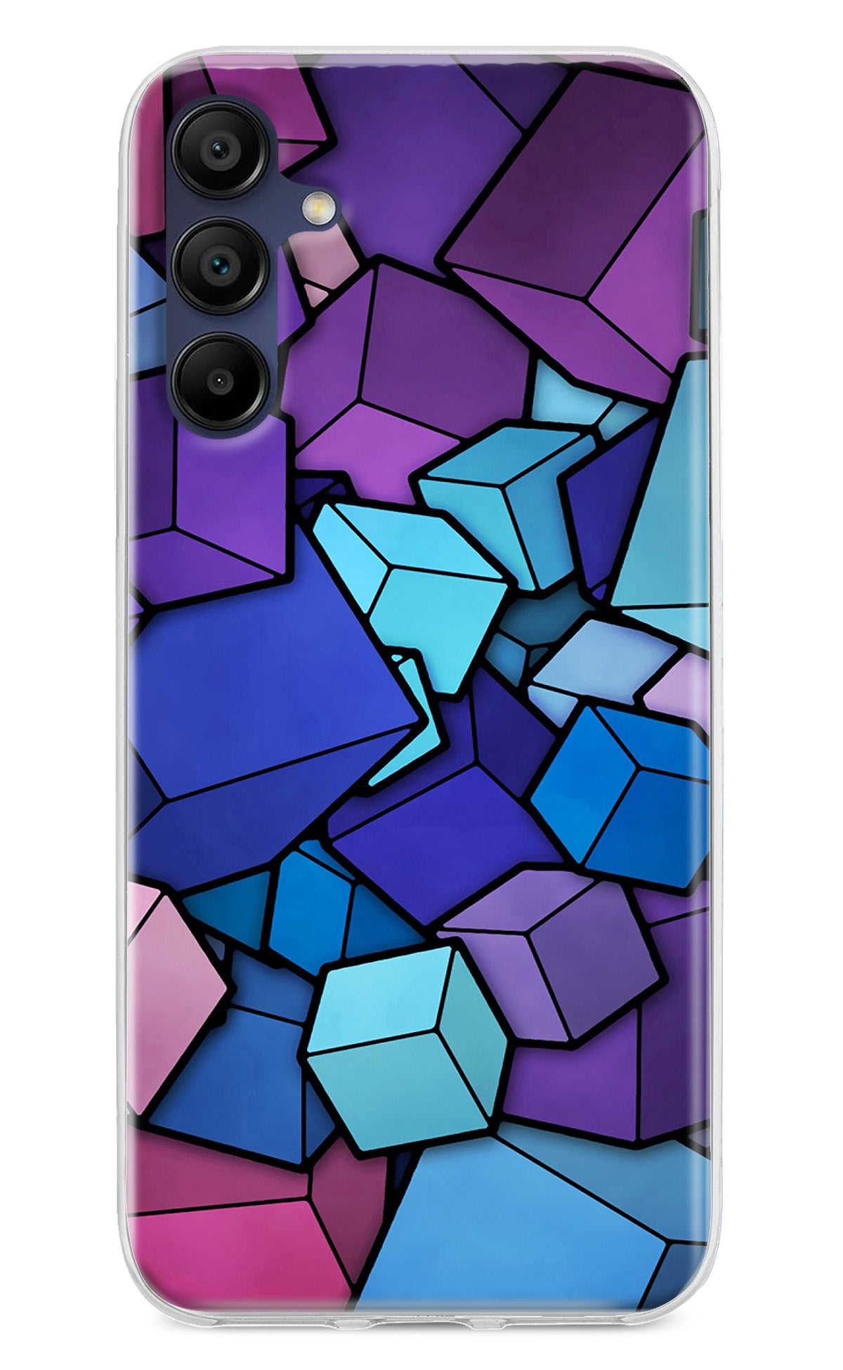 Cubic Abstract Samsung A15 5G Back Cover