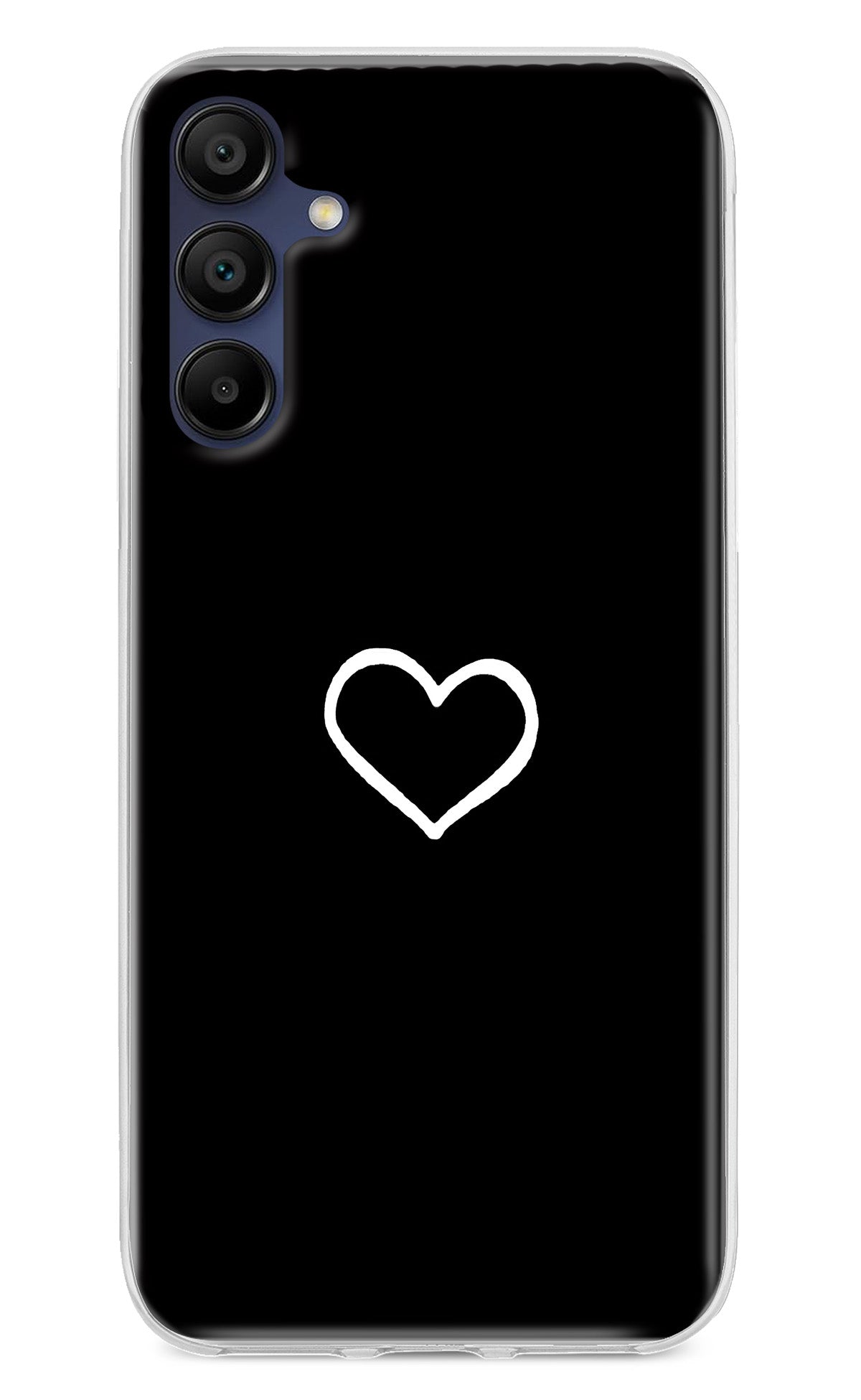 Heart Samsung A15 5G Back Cover