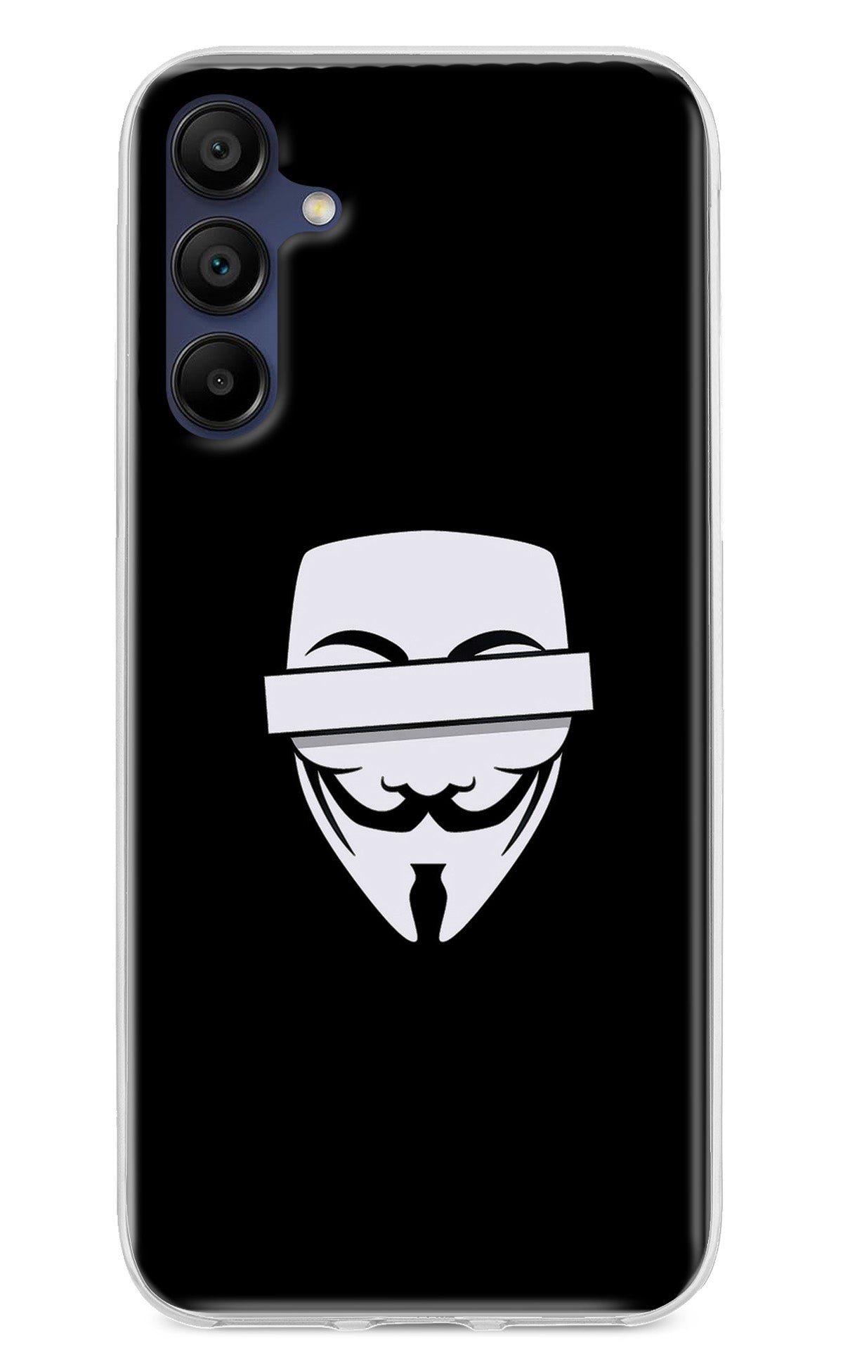 Anonymous Face Samsung A15 5G Back Cover