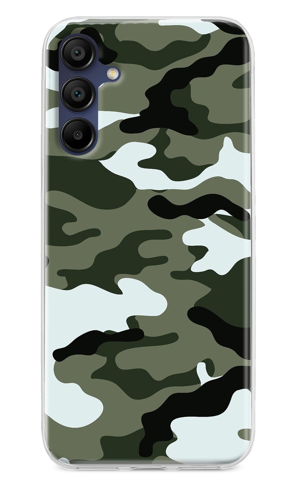 Camouflage Samsung A15 5G Back Cover