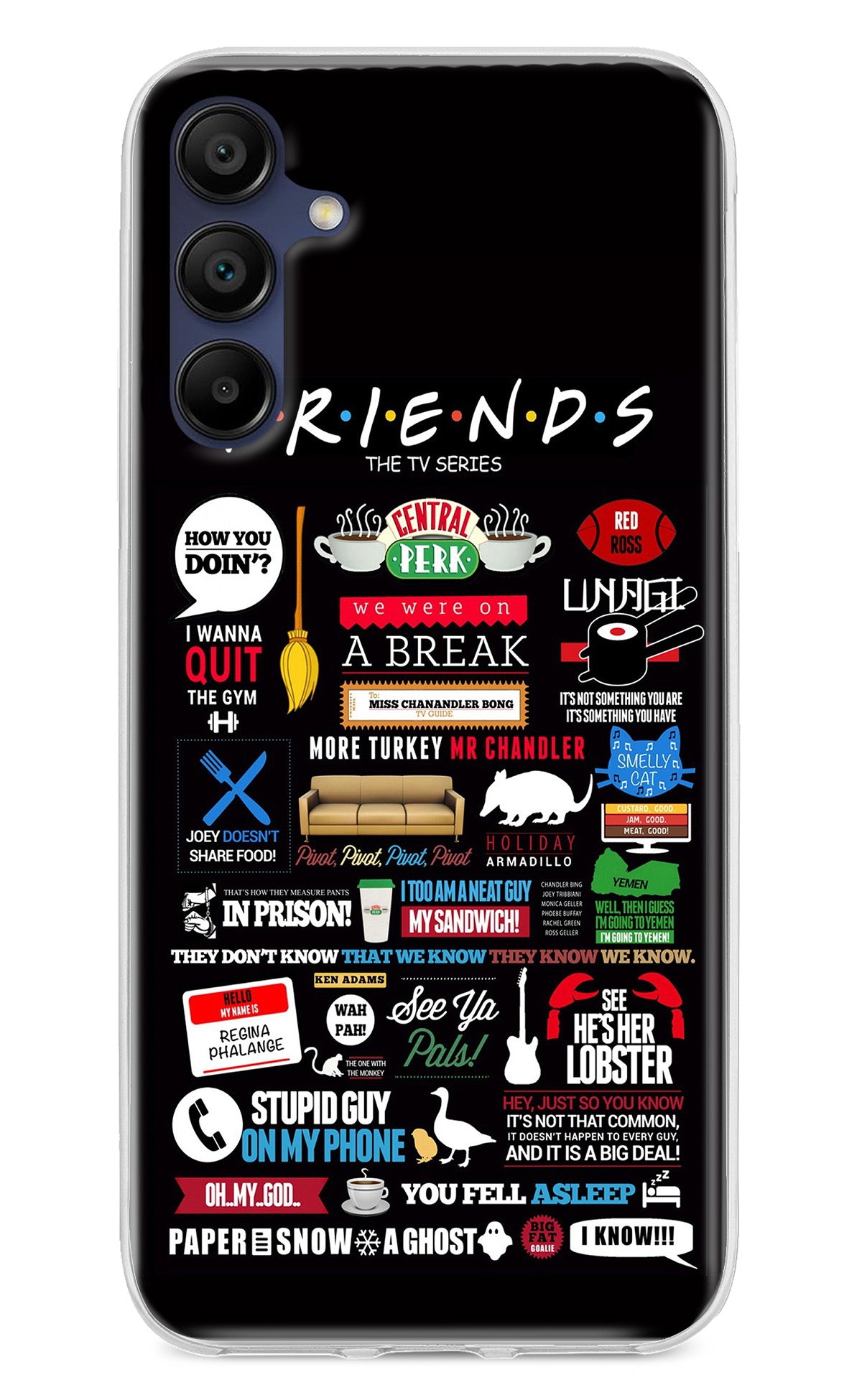 FRIENDS Samsung A15 5G Back Cover