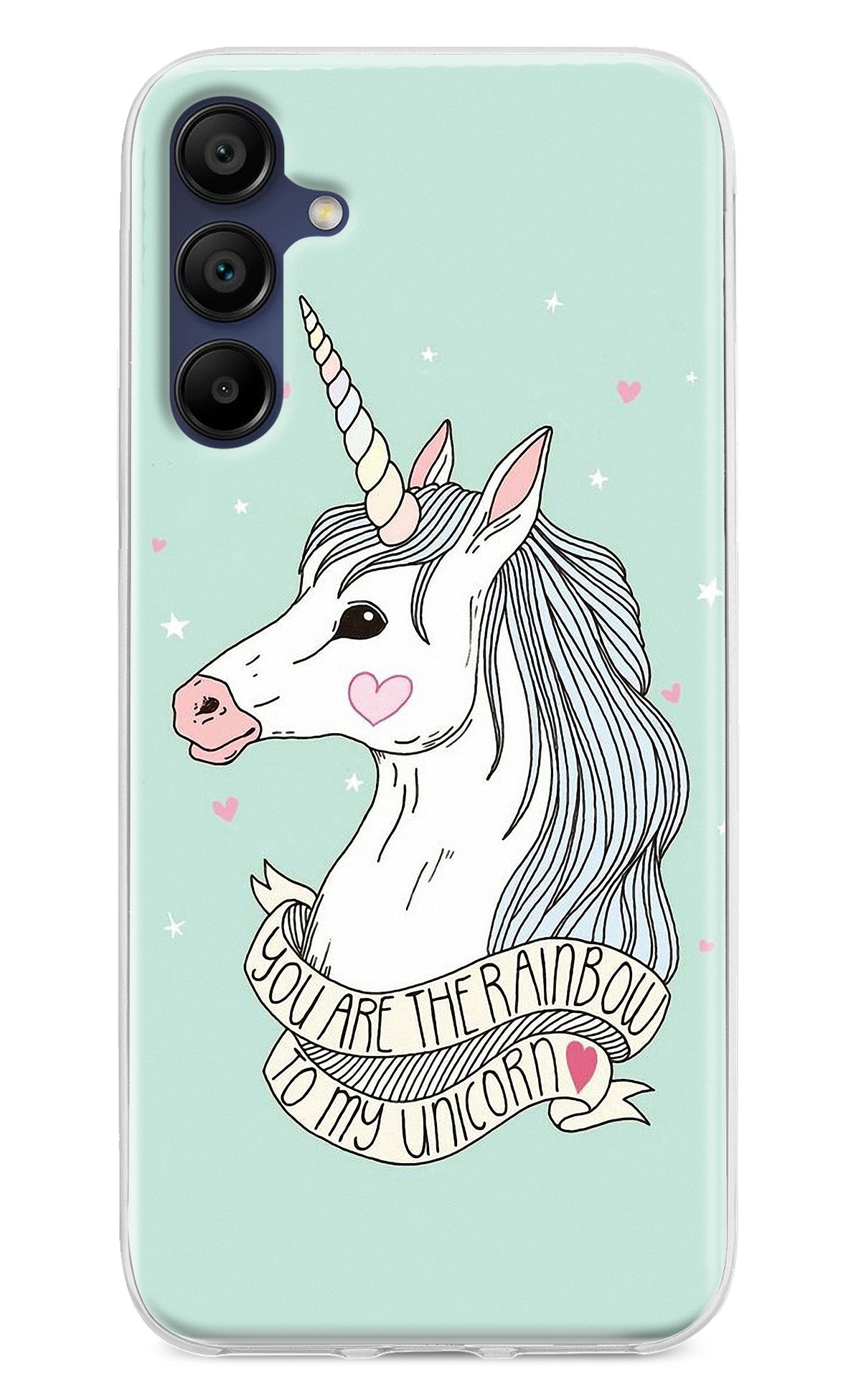 Unicorn Wallpaper Samsung A15 5G Back Cover