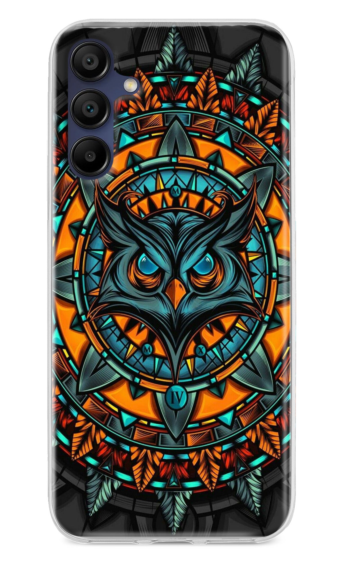 Angry Owl Art Samsung A15 5G Back Cover