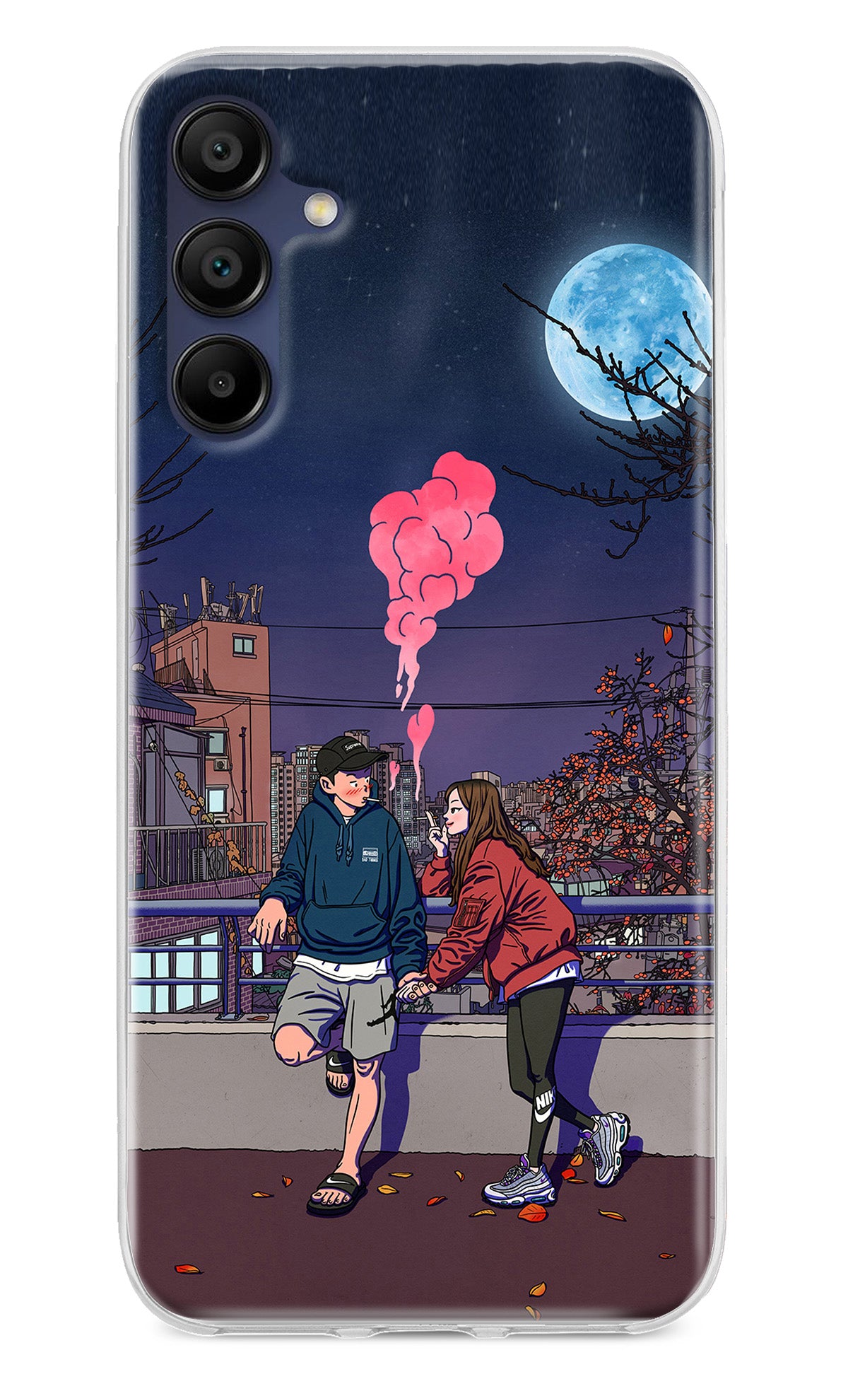 Chilling Couple Samsung A15 5G Back Cover