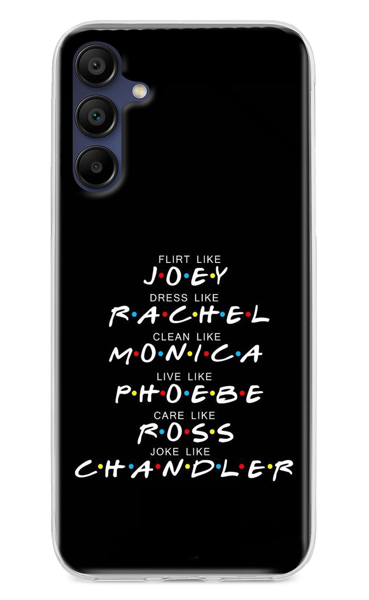 FRIENDS Character Samsung A15 5G Back Cover