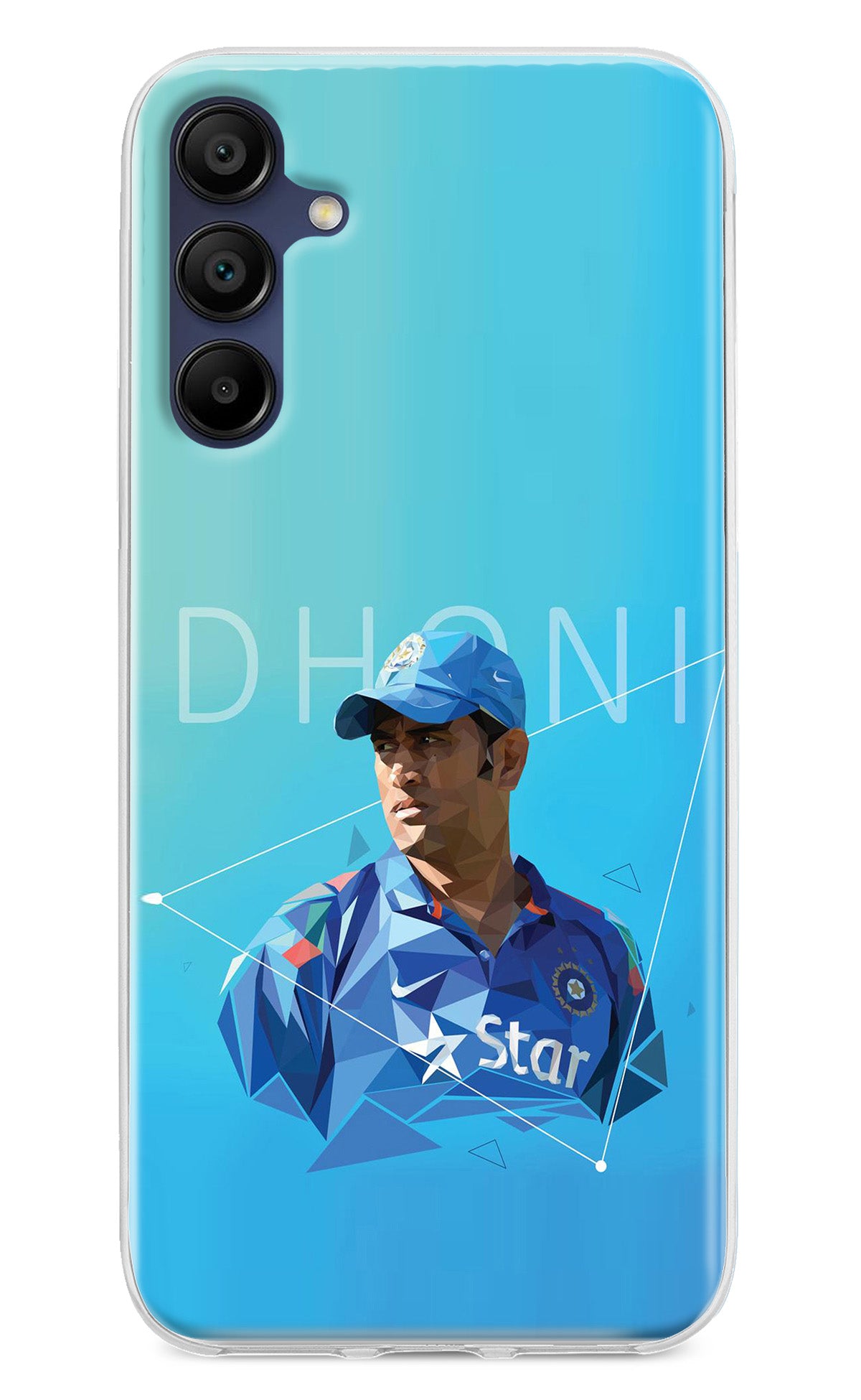 Dhoni Artwork Samsung A15 5G Back Cover