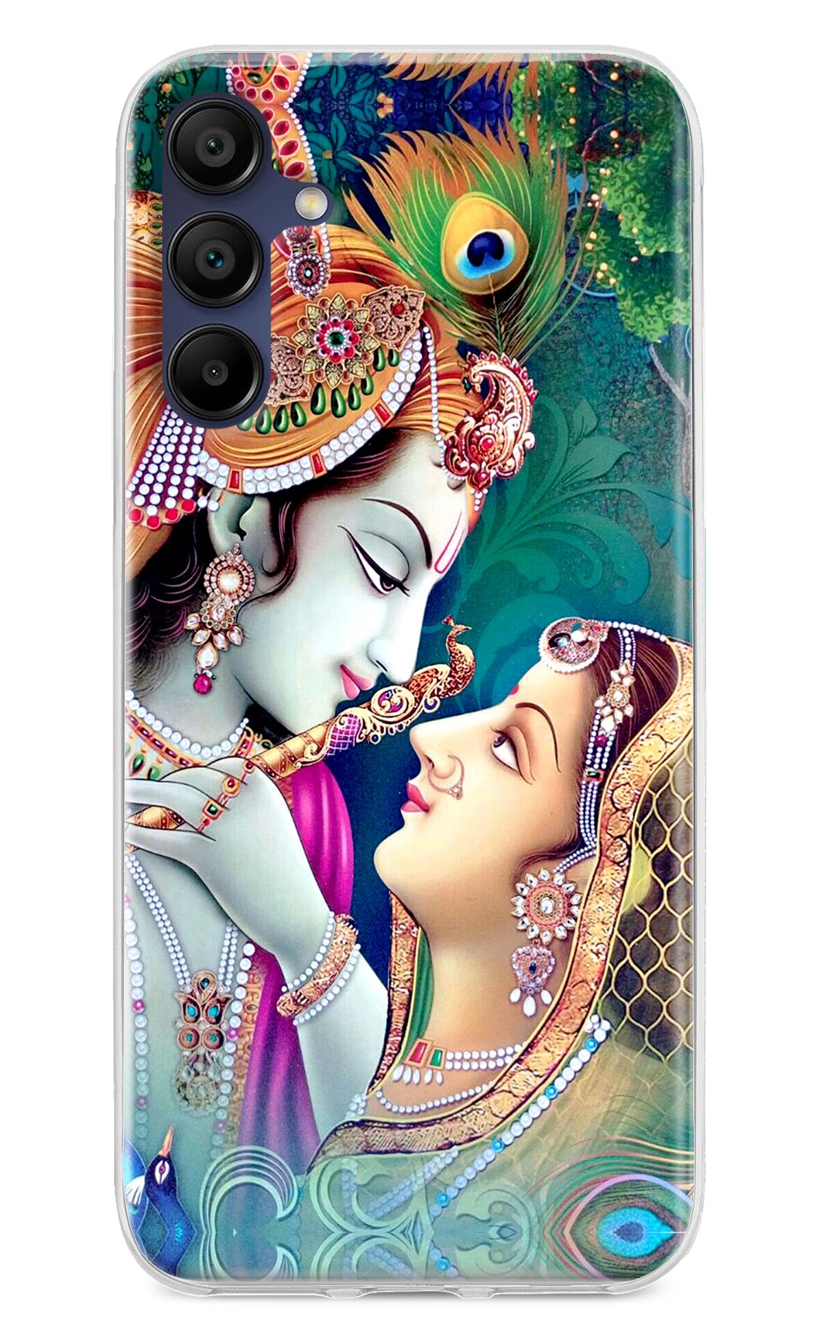 Lord Radha Krishna Samsung A15 5G Back Cover