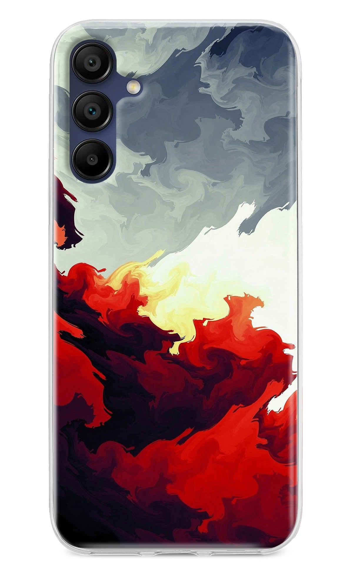 Fire Cloud Samsung A15 5G Back Cover