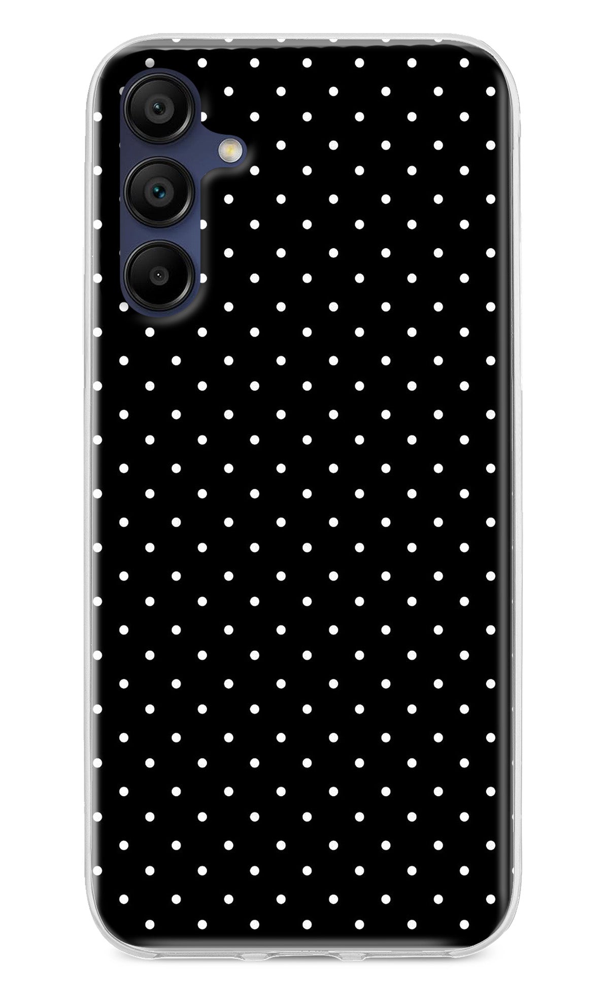 White Dots Samsung A15 5G Back Cover