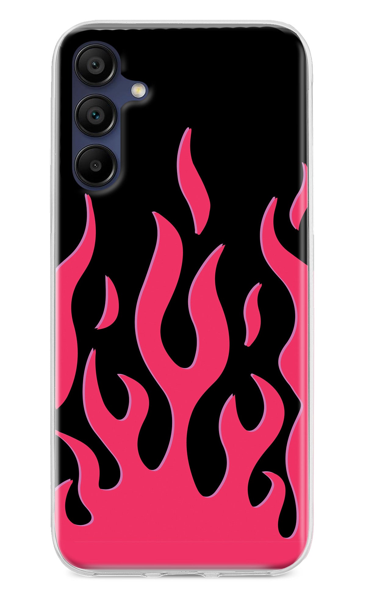 Fire Flames Samsung A15 5G Back Cover