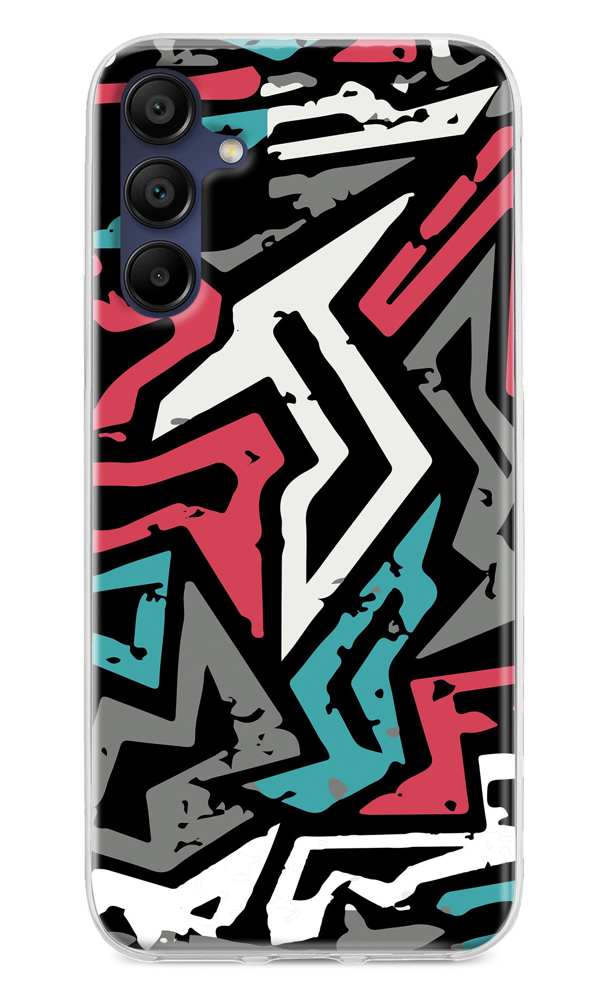 Geometric Graffiti Samsung A15 5G Back Cover