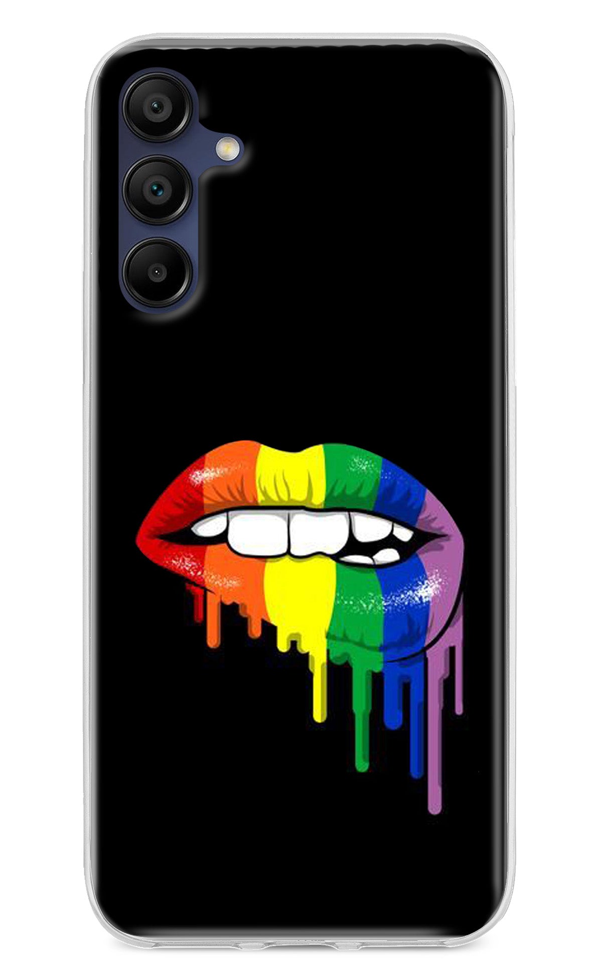 Lips Biting Samsung A15 5G Back Cover