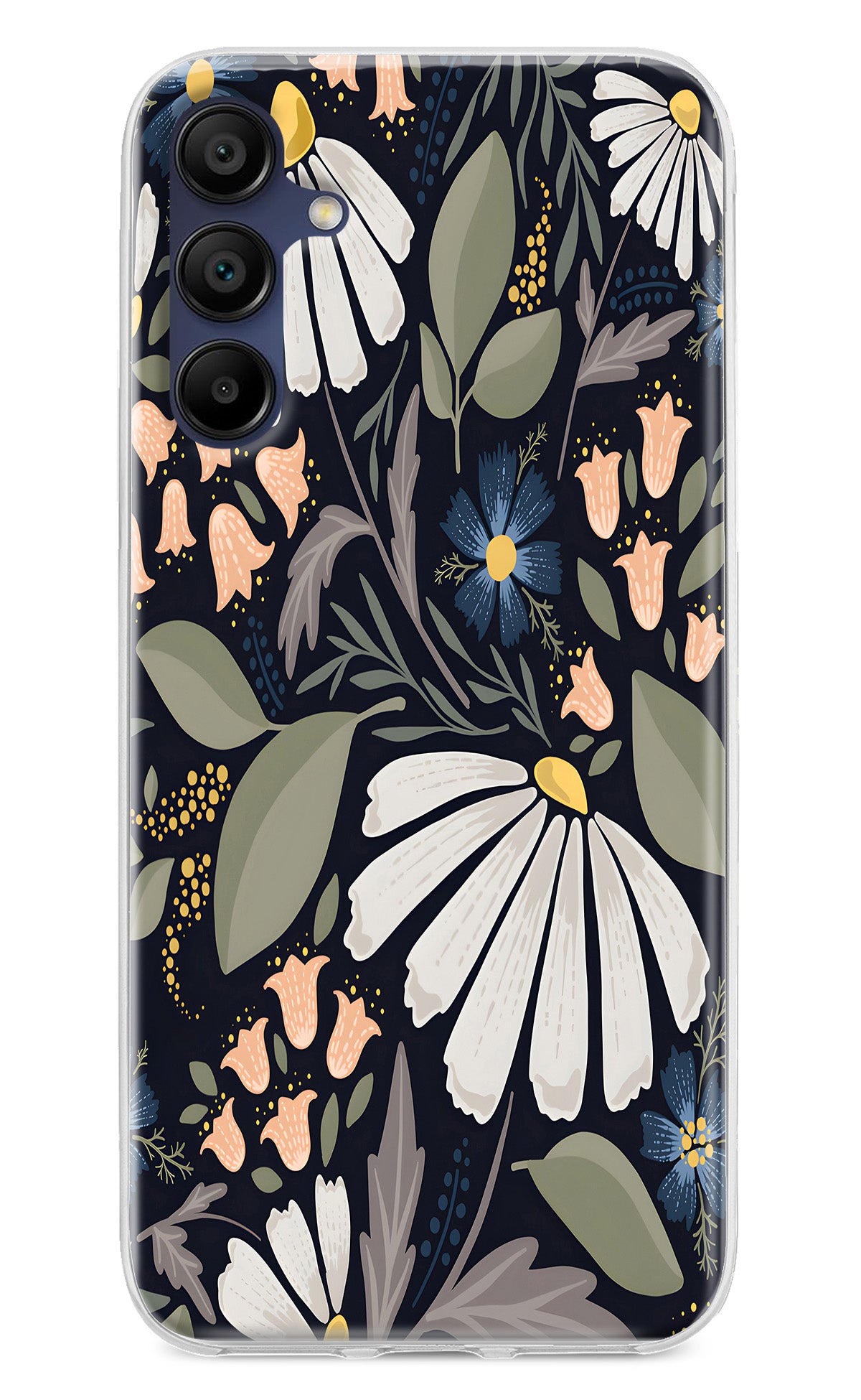 Flowers Art Samsung A15 5G Back Cover