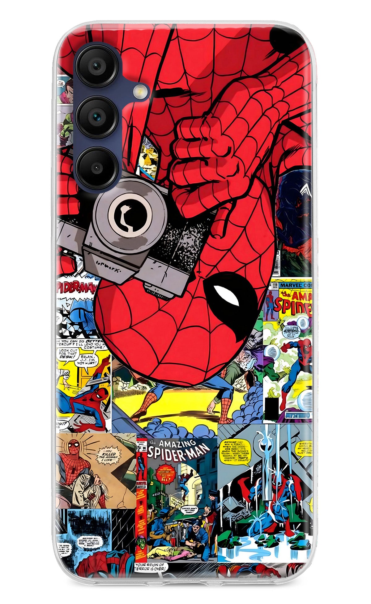 Spider Man Samsung A15 5G Back Cover