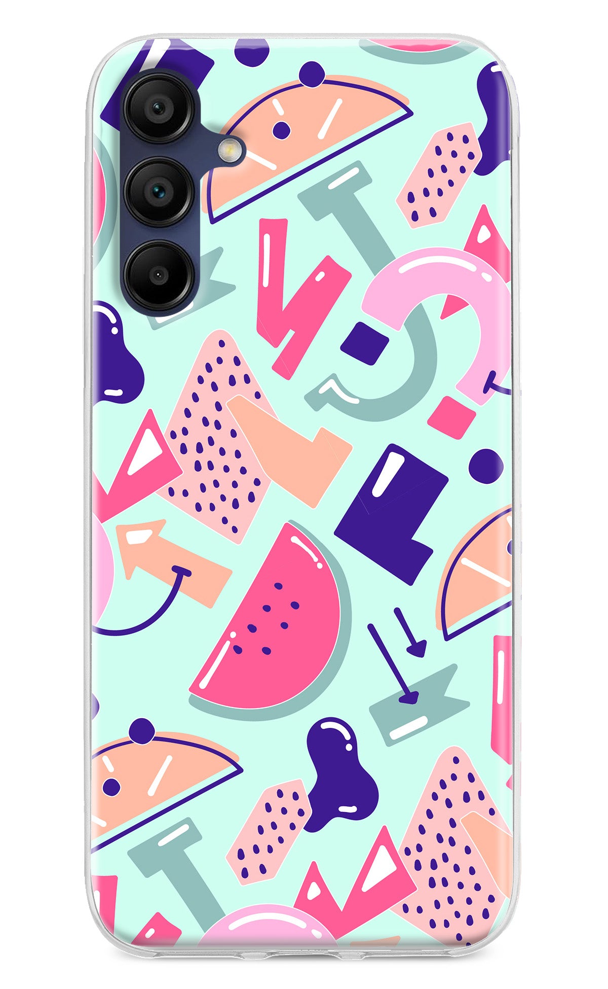 Doodle Pattern Samsung A15 5G Back Cover