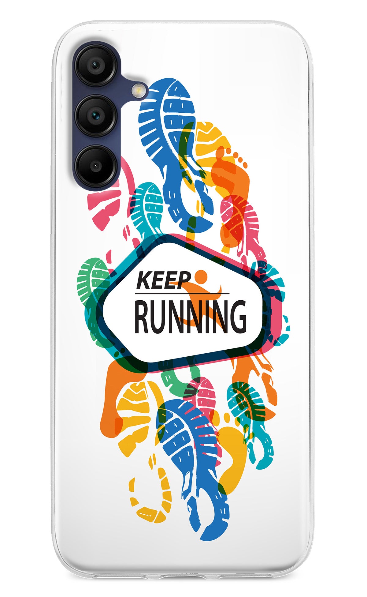 Keep Running Samsung A15 5G Back Cover