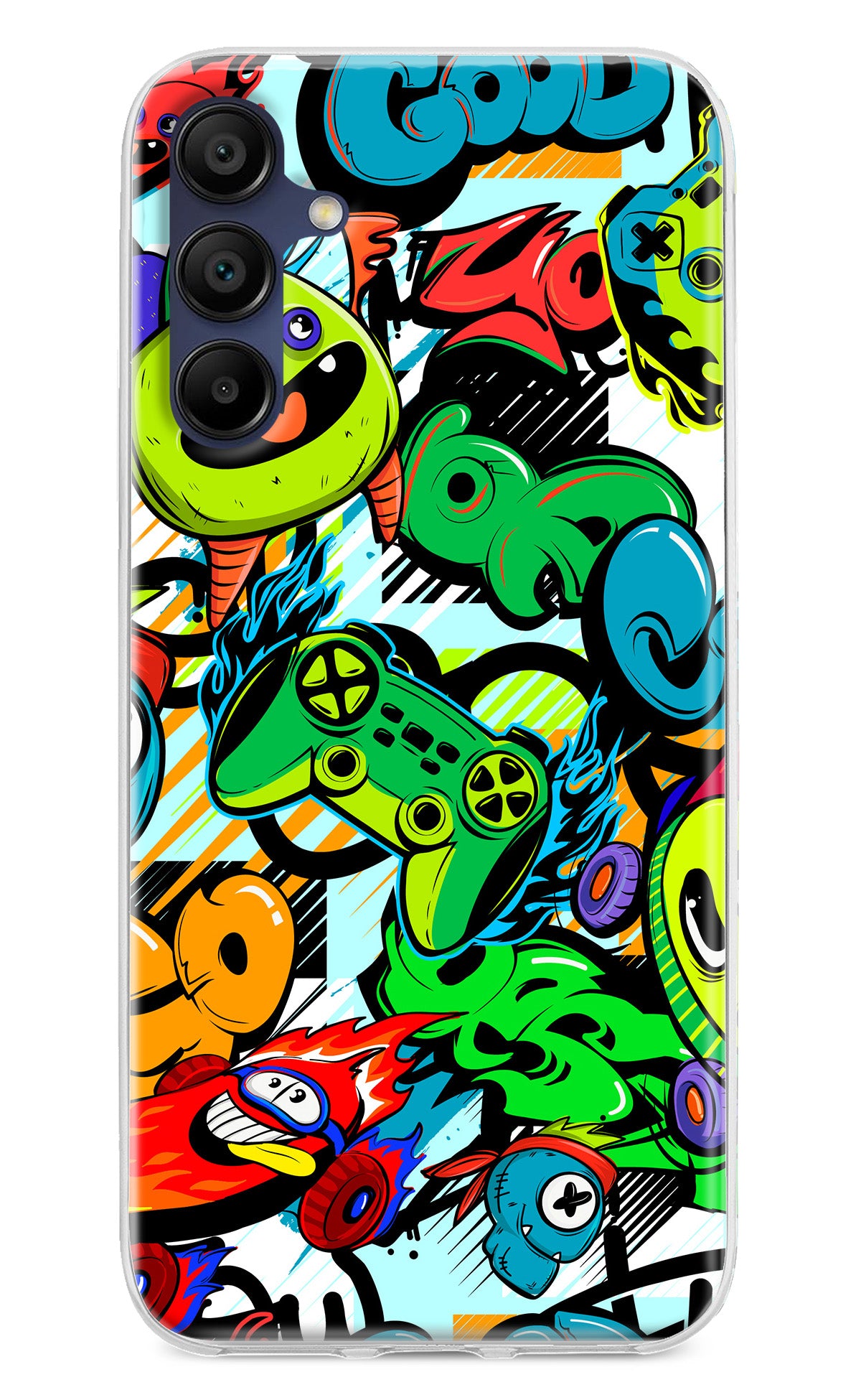 Game Doodle Samsung A15 5G Back Cover