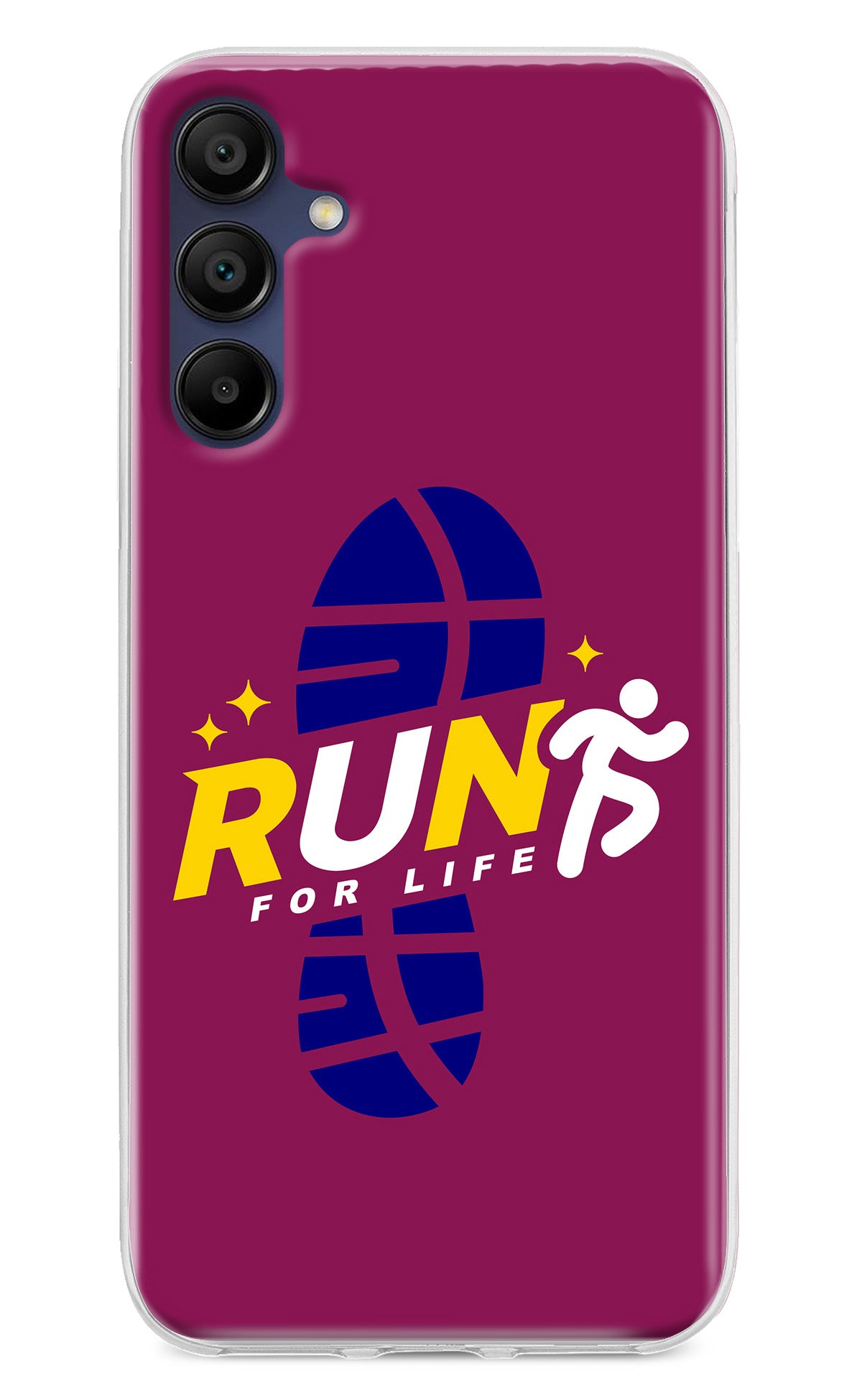 Run for Life Samsung A15 5G Back Cover