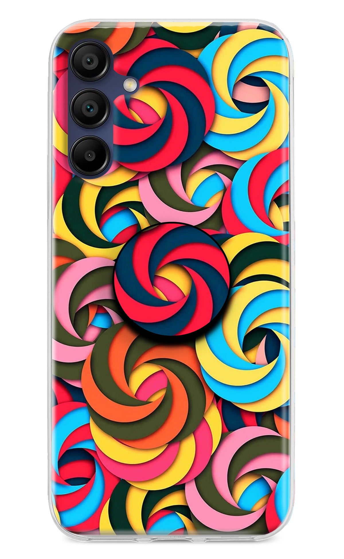 Spiral Pattern Samsung A15 5G Pop Case